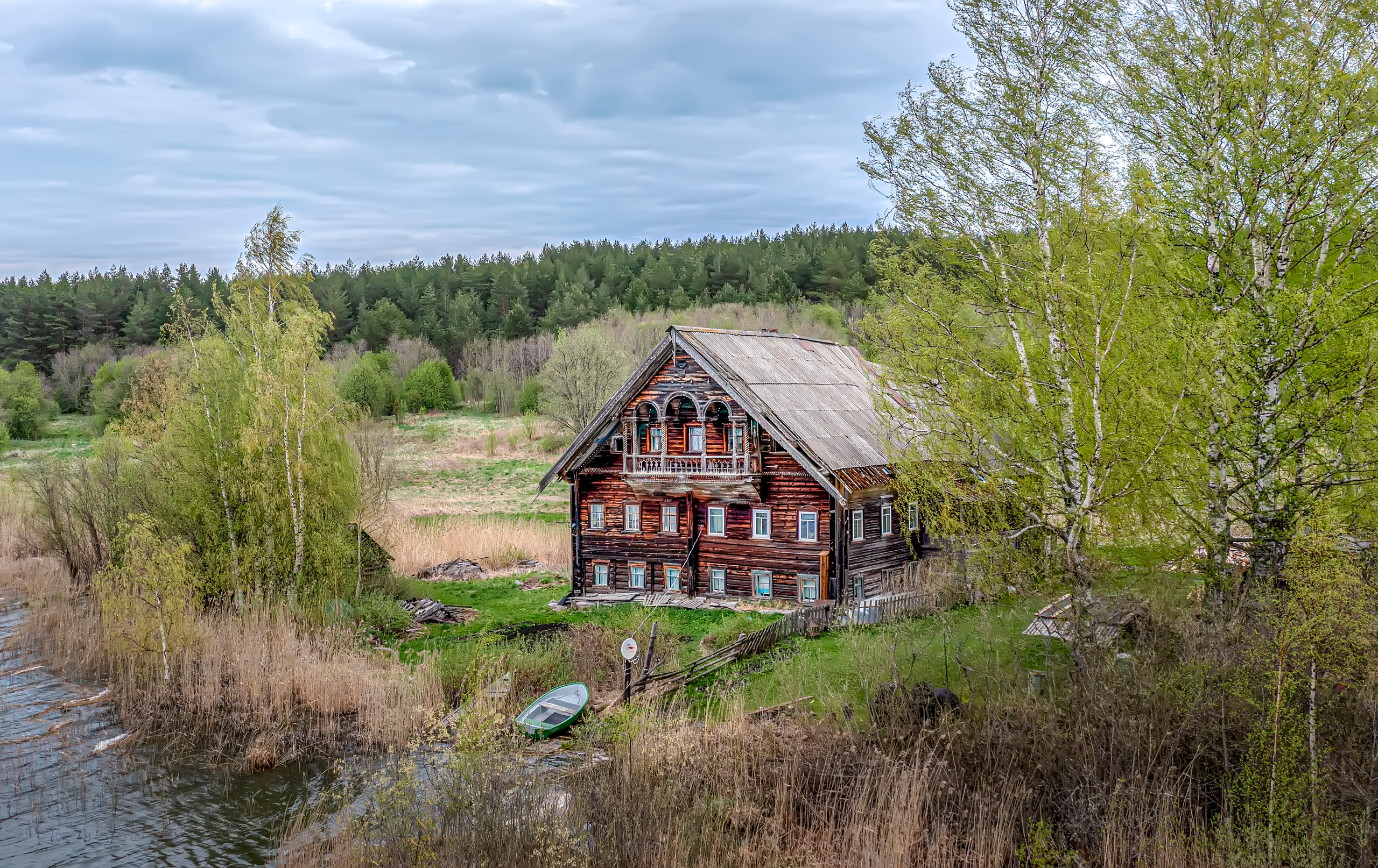 Деревянная архитектура Карелии. Аэросъемка. Фото и Видео в Карелии. Алексей Фрилунд