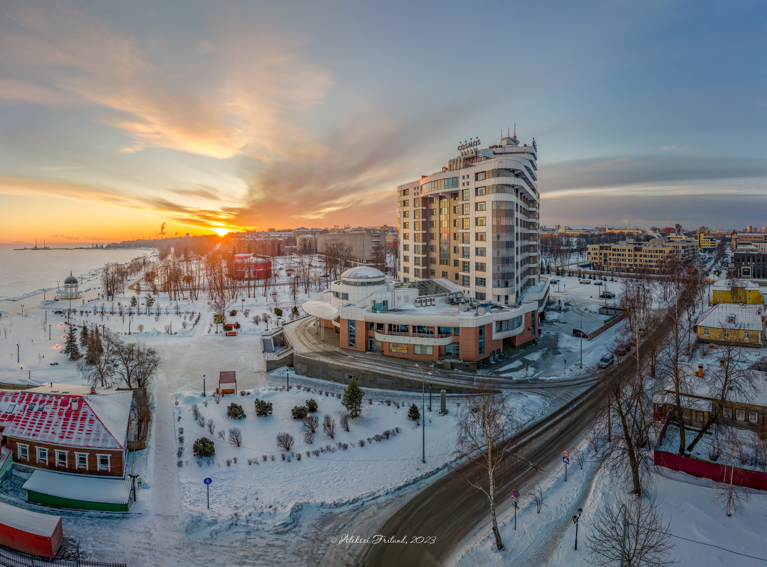 Петрозаводск. Аэросъемка. Фото и Видео в Карелии. Алексей Фрилунд