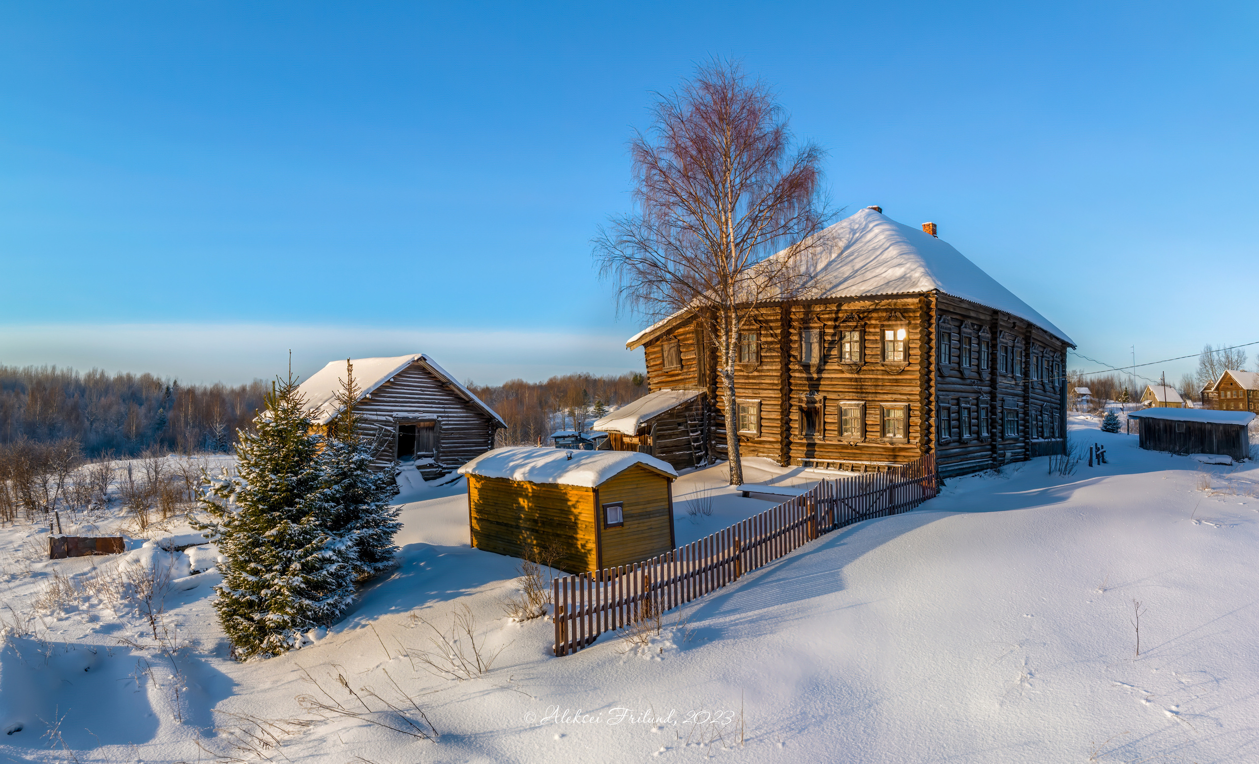 Деревянная архитектура Карелии. Аэросъемка. Фото и Видео в Карелии. Алексей Фрилунд