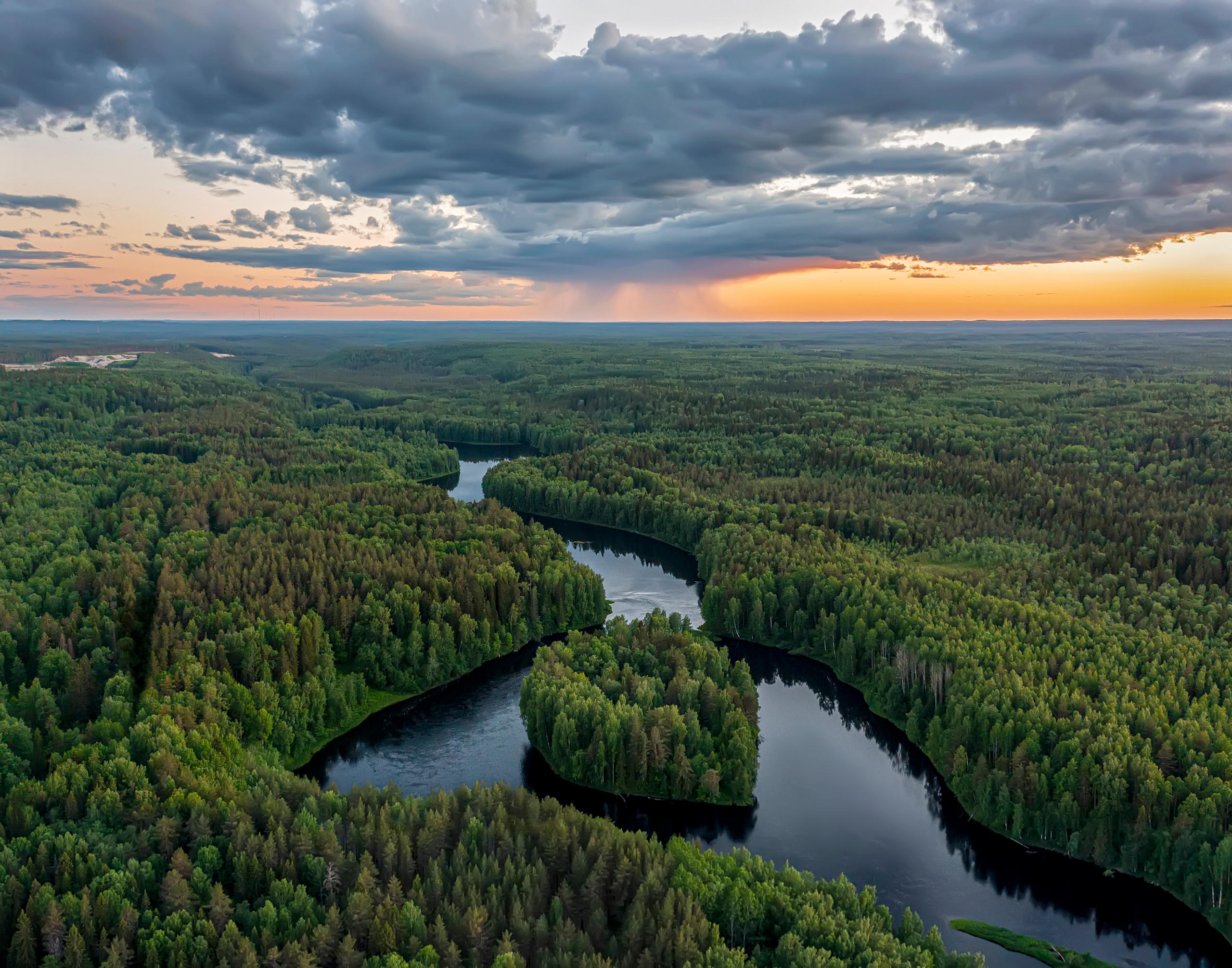 Природа Карелии. Аэросъемка. Фото и Видео в Карелии. Алексей Фрилунд