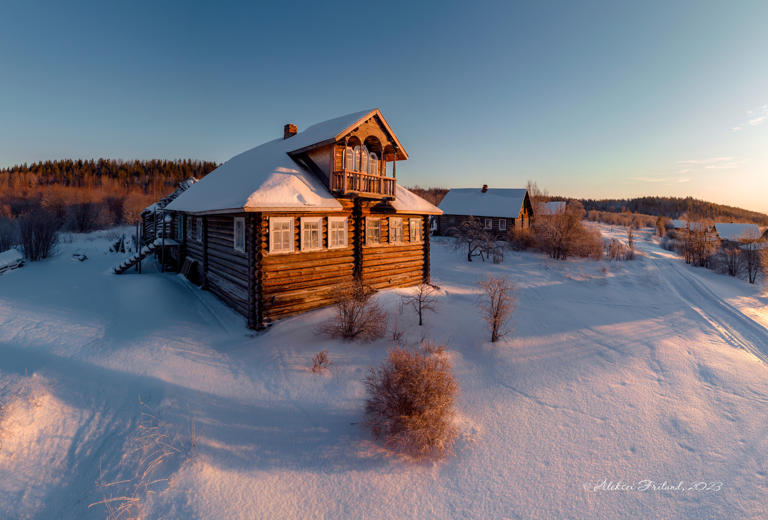 Деревянная архитектура Карелии. Аэросъемка. Фото и Видео в Карелии. Алексей Фрилунд