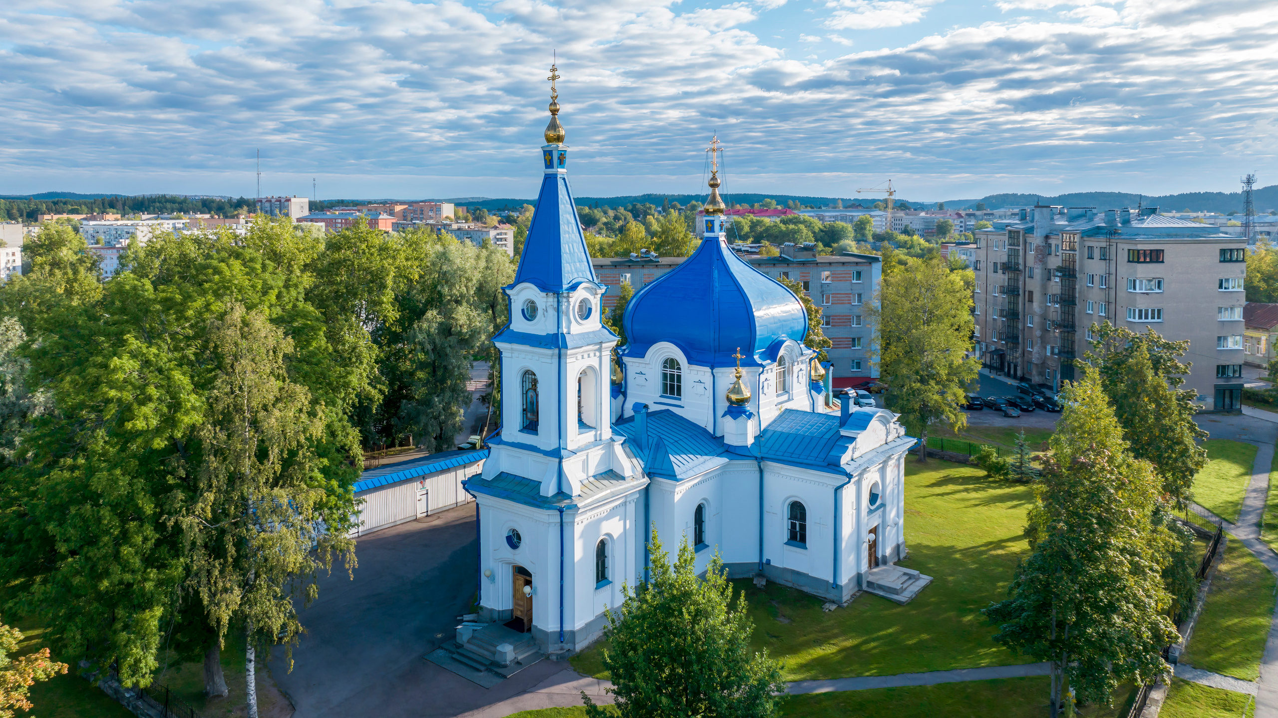 Сортавала. Аэросъемка. Фото и Видео в Карелии. Алексей Фрилунд