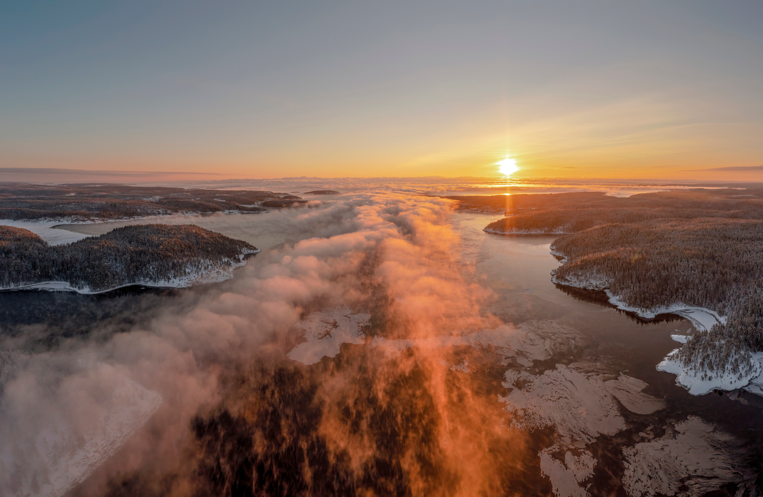 Ладожское озеро. Аэросъемка. Фото и Видео в Карелии. Алексей Фрилунд