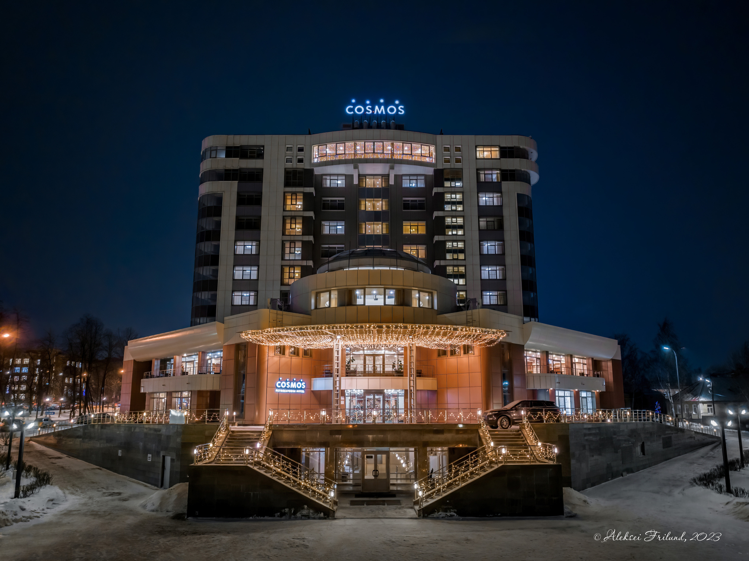 Гостиница Cosmos. Аэросъемка. Фото и Видео в Карелии. Алексей Фрилунд