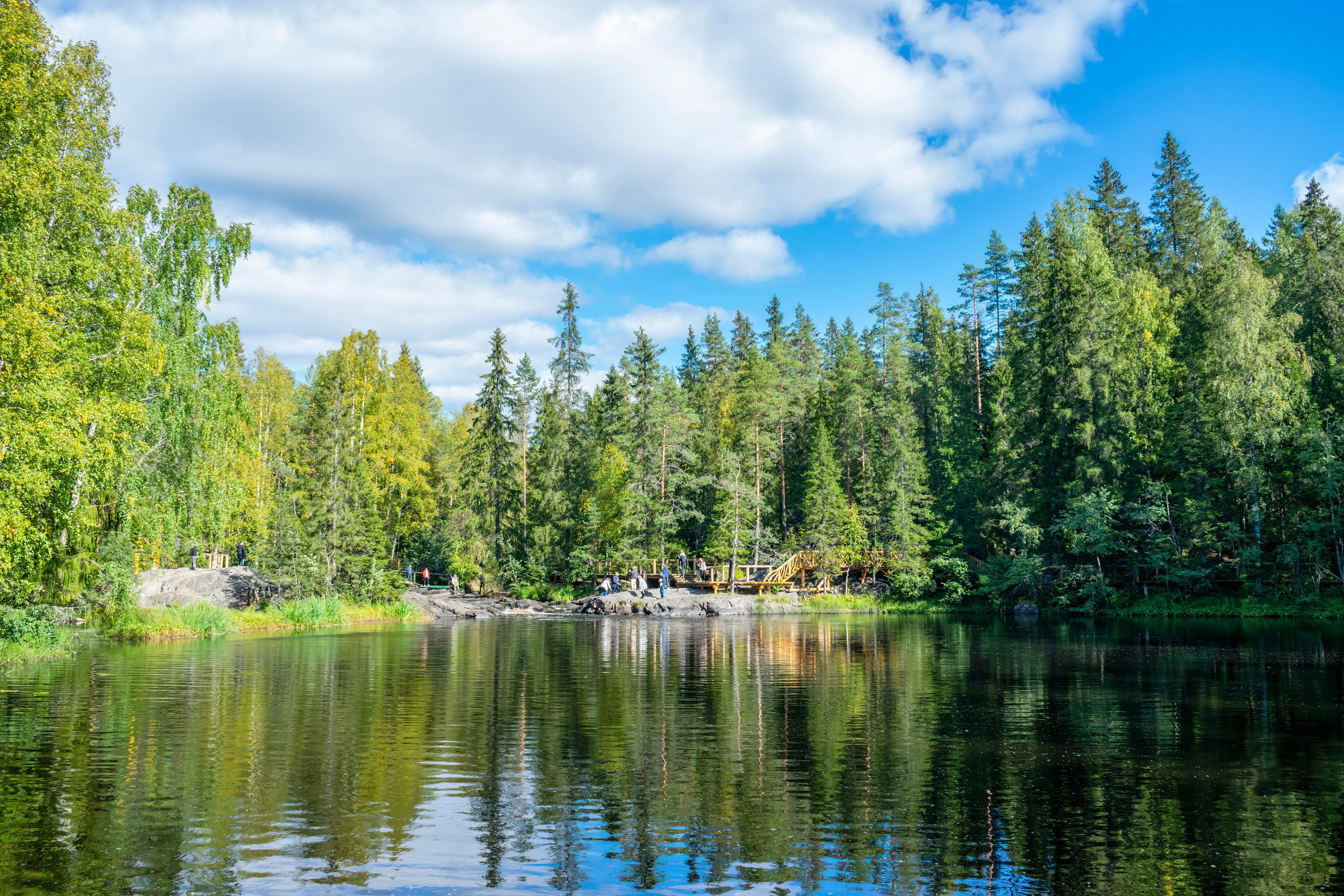 Горный парк Рускеала. Аэросъемка. Фото и Видео в Карелии. Алексей Фрилунд