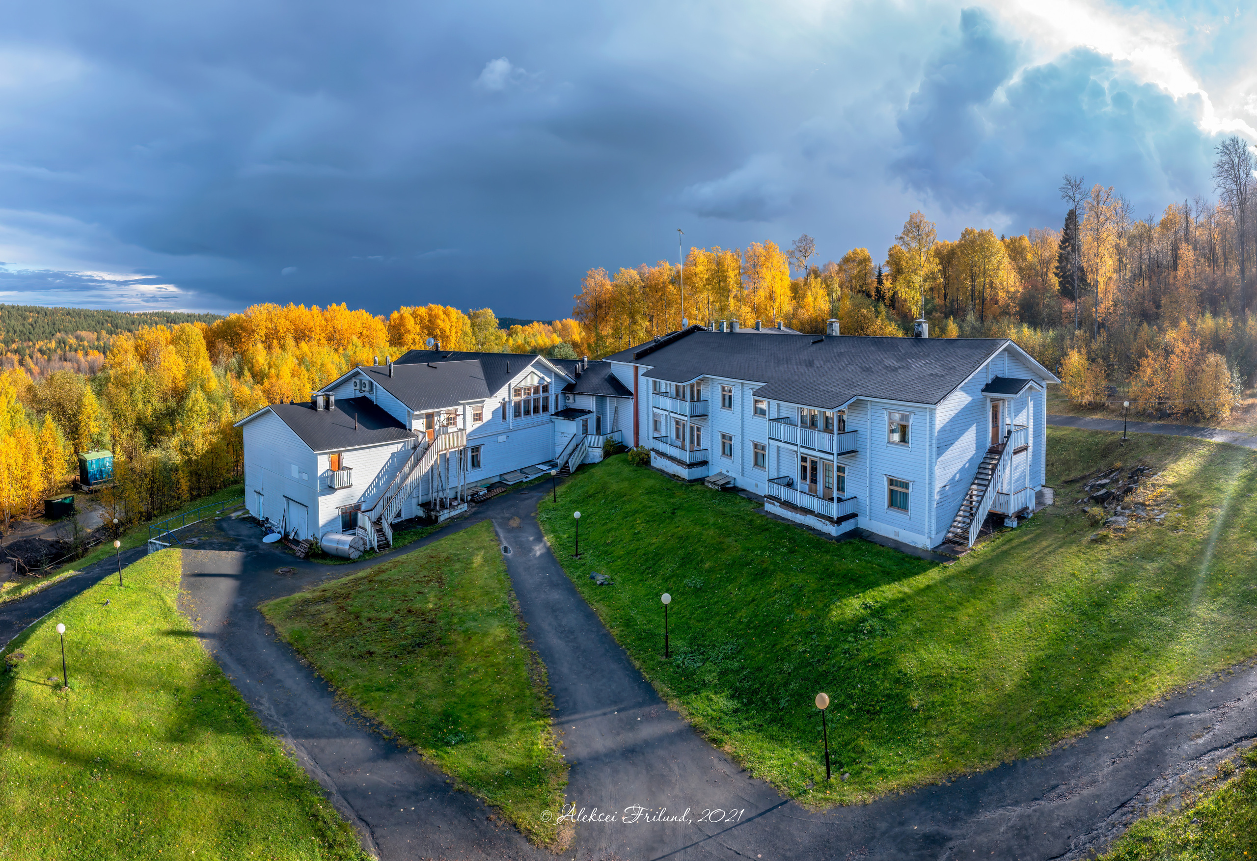 Курорт Марциальные воды. Аэросъемка. Фото и Видео в Карелии. Алексей Фрилунд