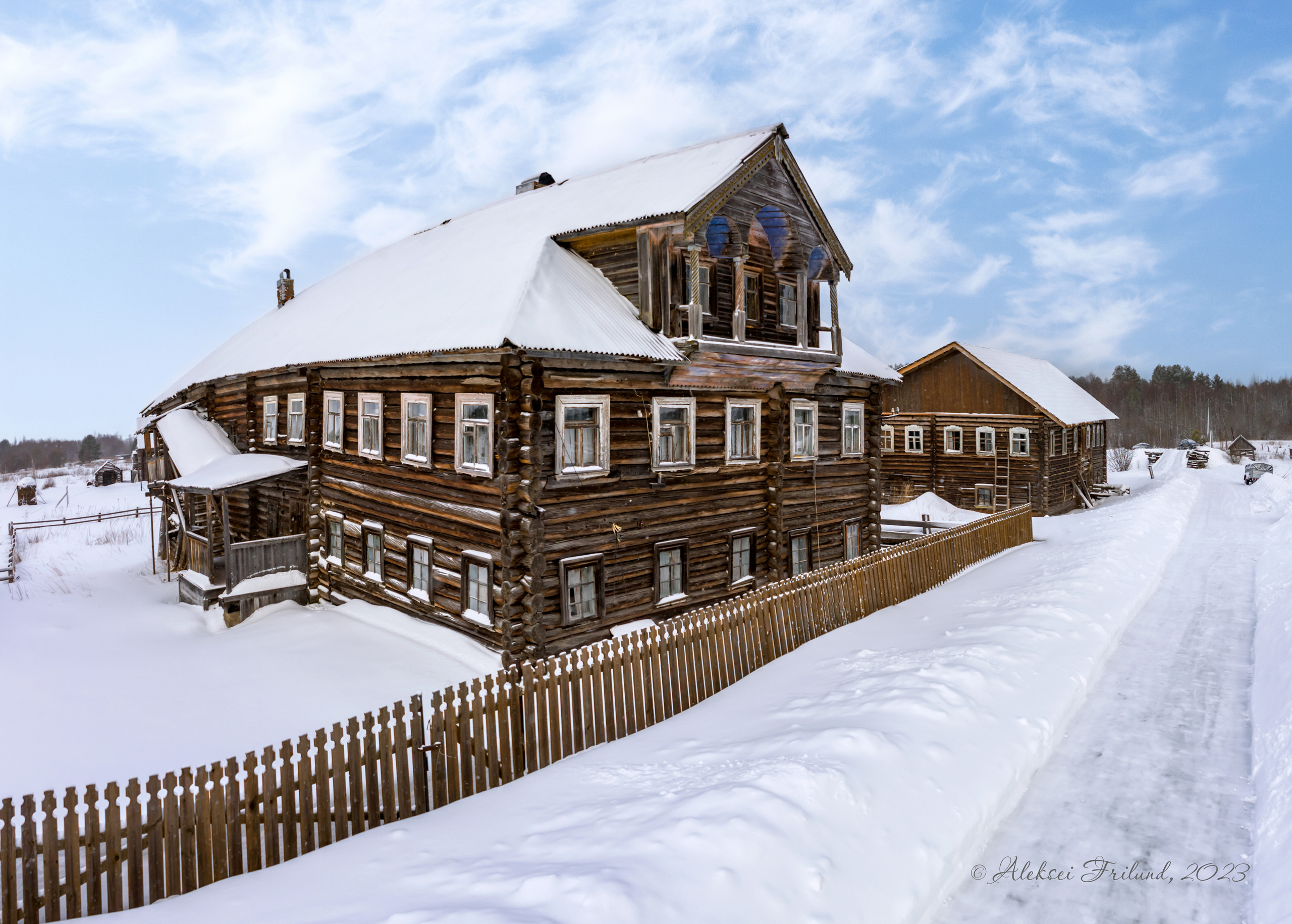 Деревянная архитектура Карелии. Аэросъемка. Фото и Видео в Карелии. Алексей Фрилунд