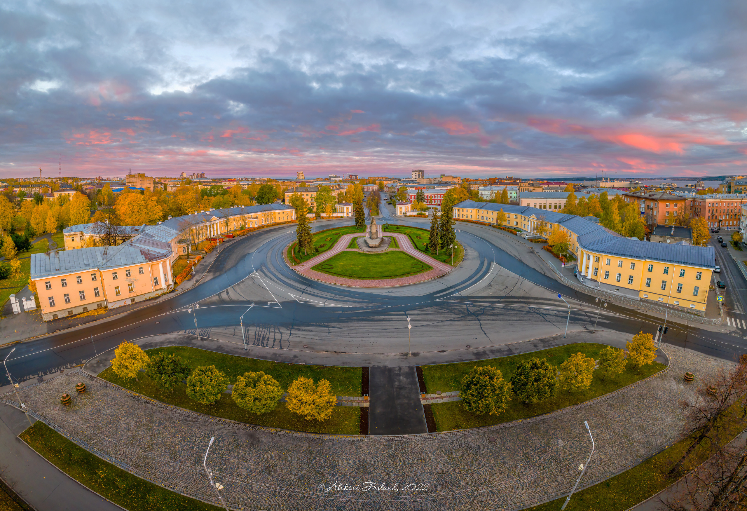 Город. Аэросъемка. Фото и Видео в Карелии. Алексей Фрилунд