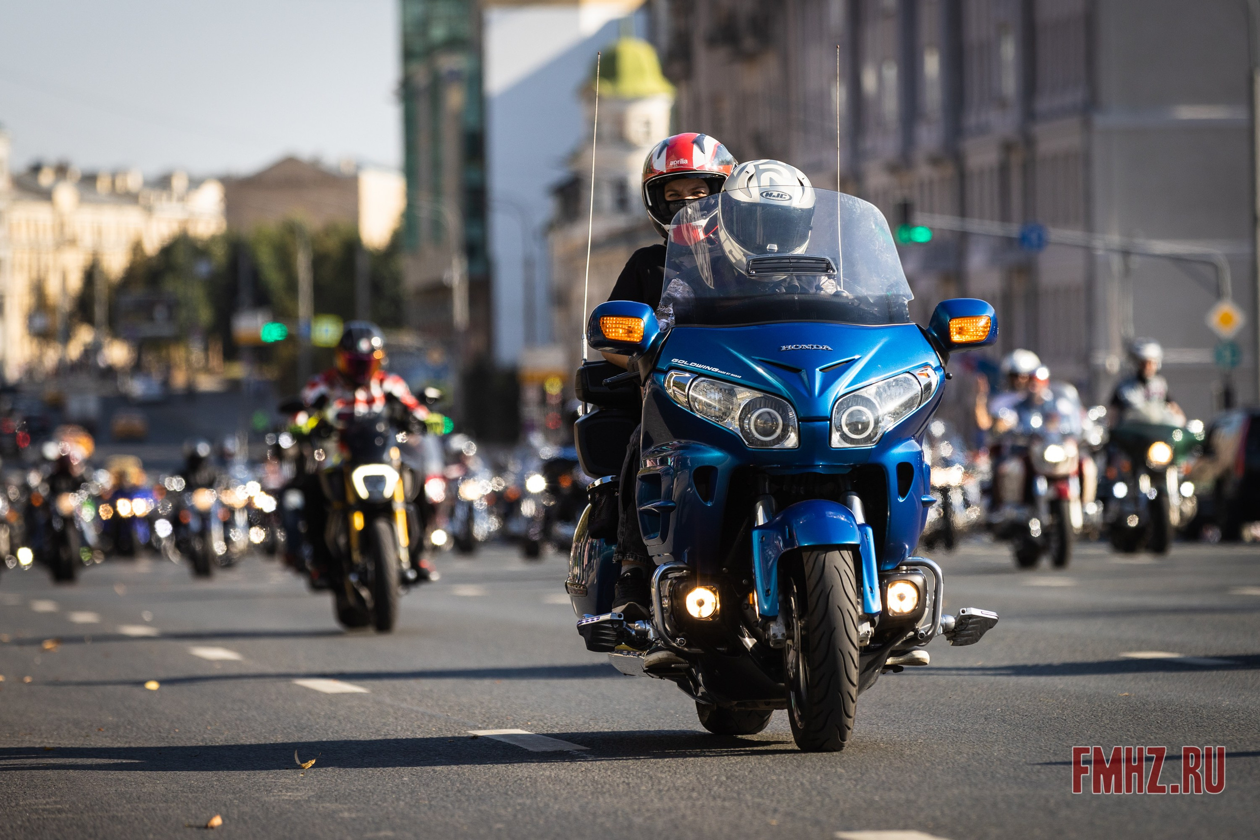 Закрытие Мотосезона 2023 на проспекте Академика Сахарова. Фотограф Владимир Охрименко