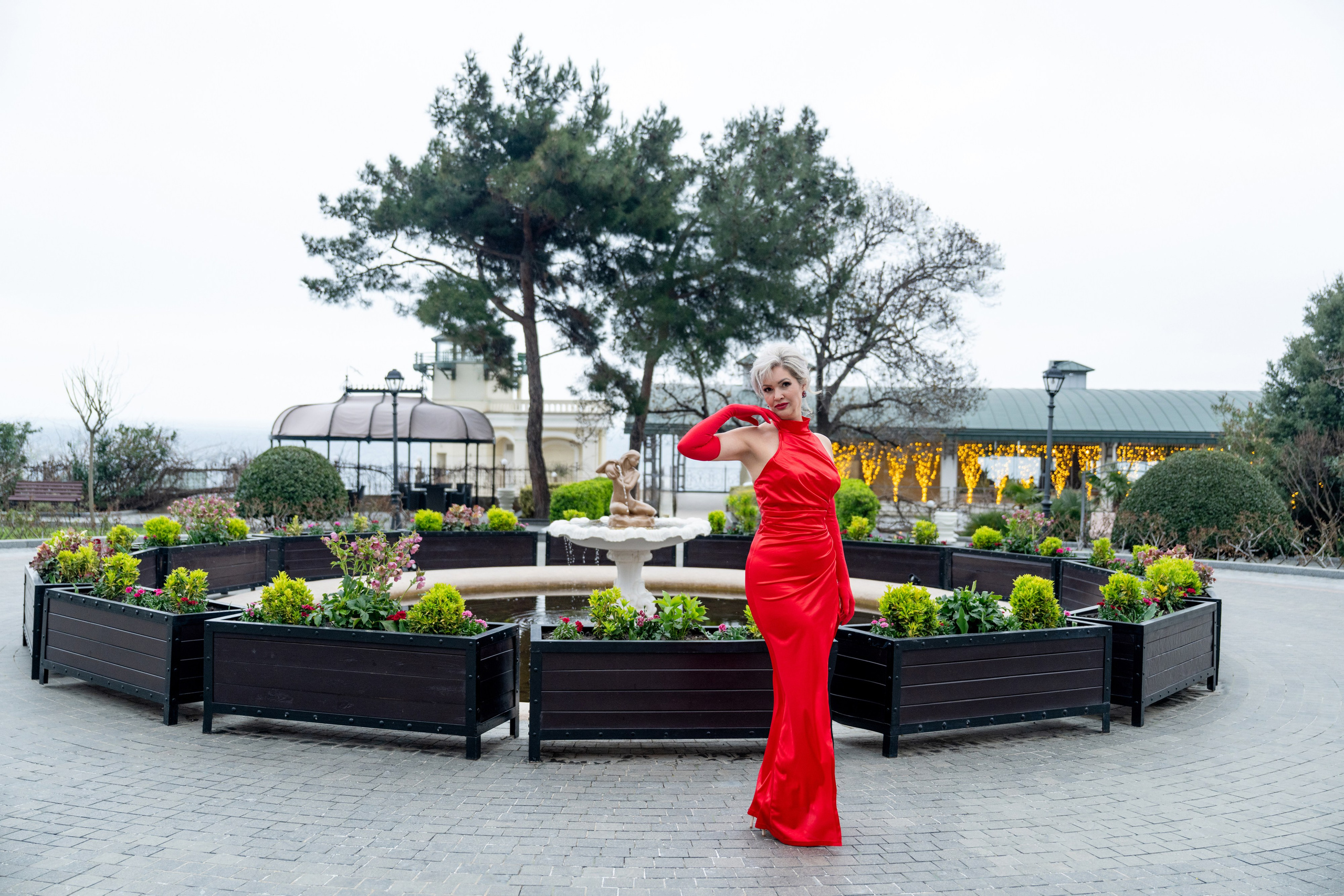 Огненная элегантность с Еленой в Palmira Palace, Ялта. Главная