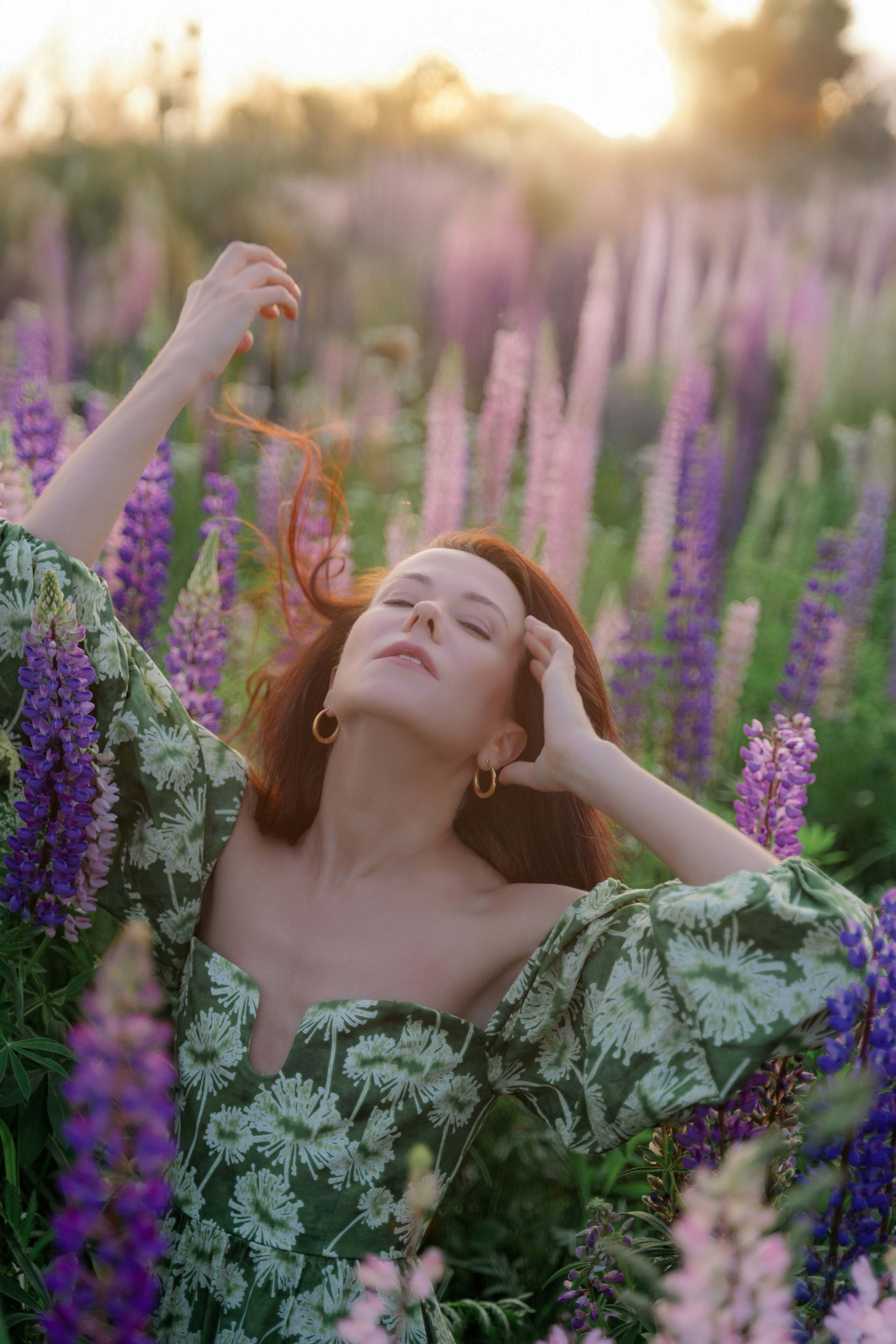 Наташа и люпины. Фотограф и видеограф в Москве и Абу Даби Мария Кулагина