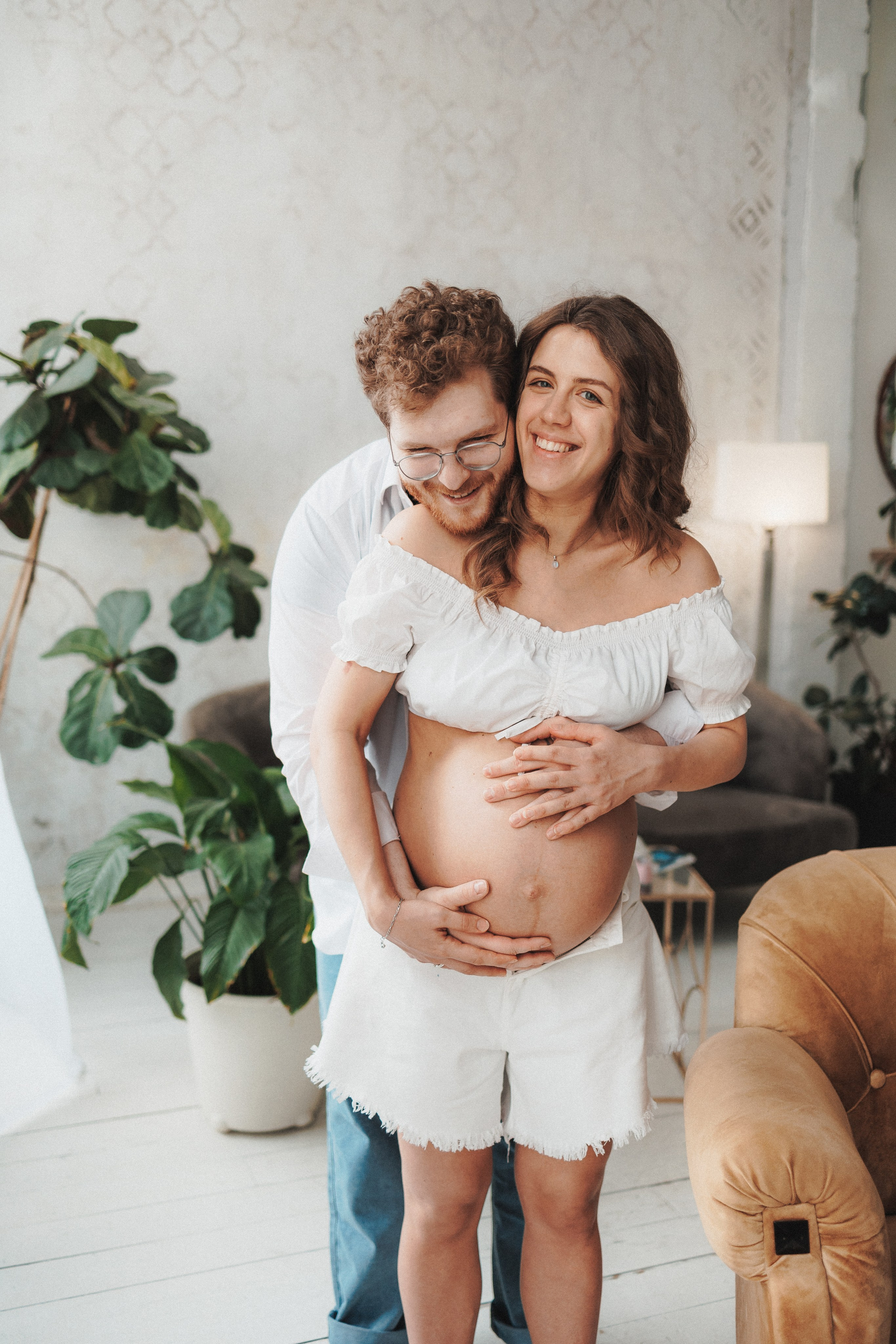 Любовь — это когда ты под сердцем носишь его ребенка. Фотограф Москва Светлана Кирюшина