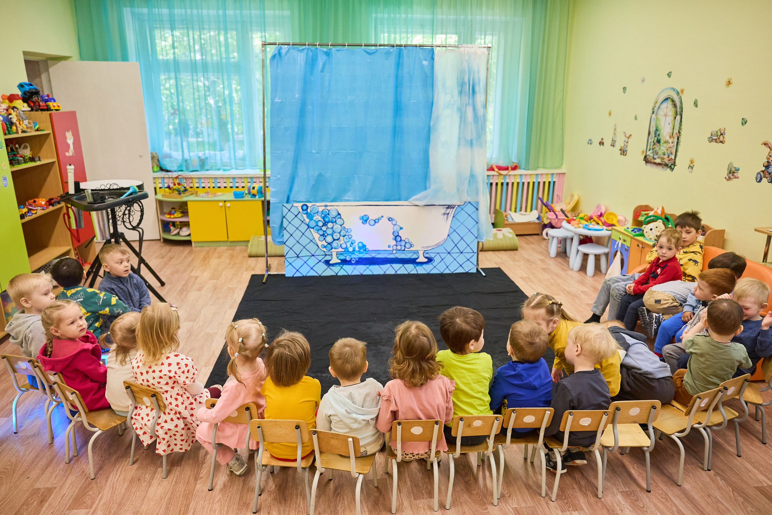 Утренник в детском саду. Фотограф Настя Че