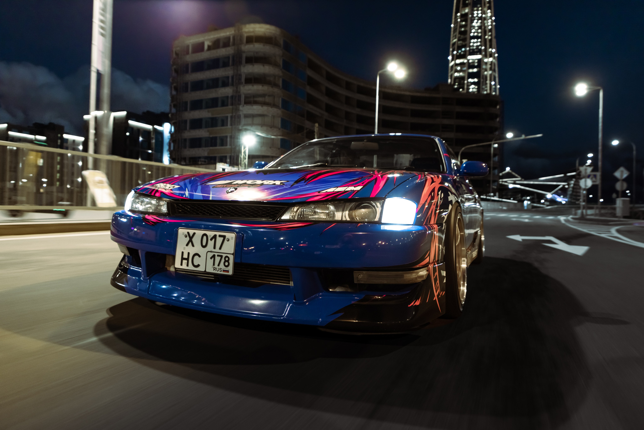 Nissan Silvia s14. Автомобильный фотограф в Санкт-Петербурге — Илья Kaseone_1