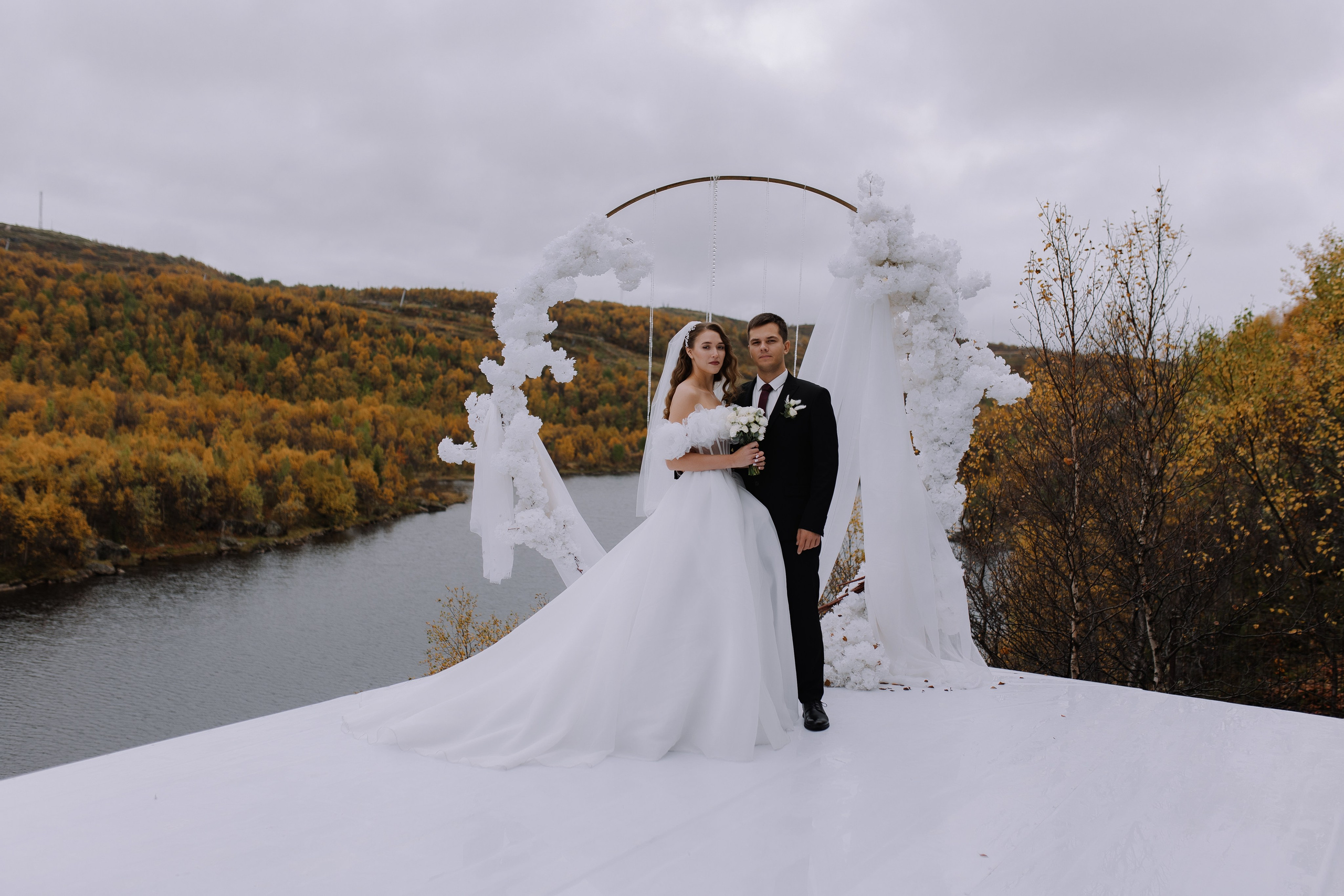 Осенняя свадьба. Фотограф и видеограф в Мурманске, Москве Екатерина Нечаева