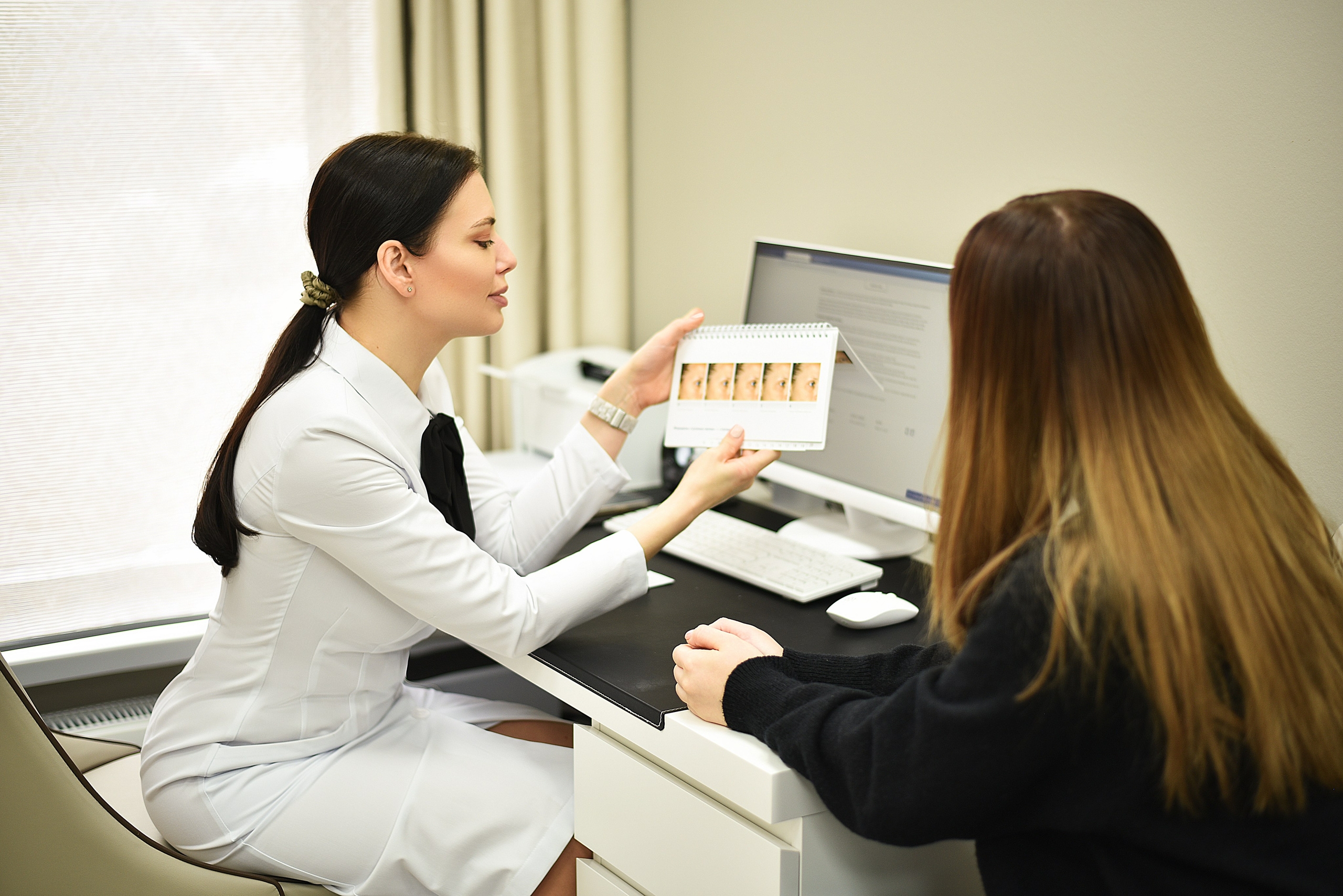 Кейс «Портрет косметолога». Фотограф Таина Комбарова