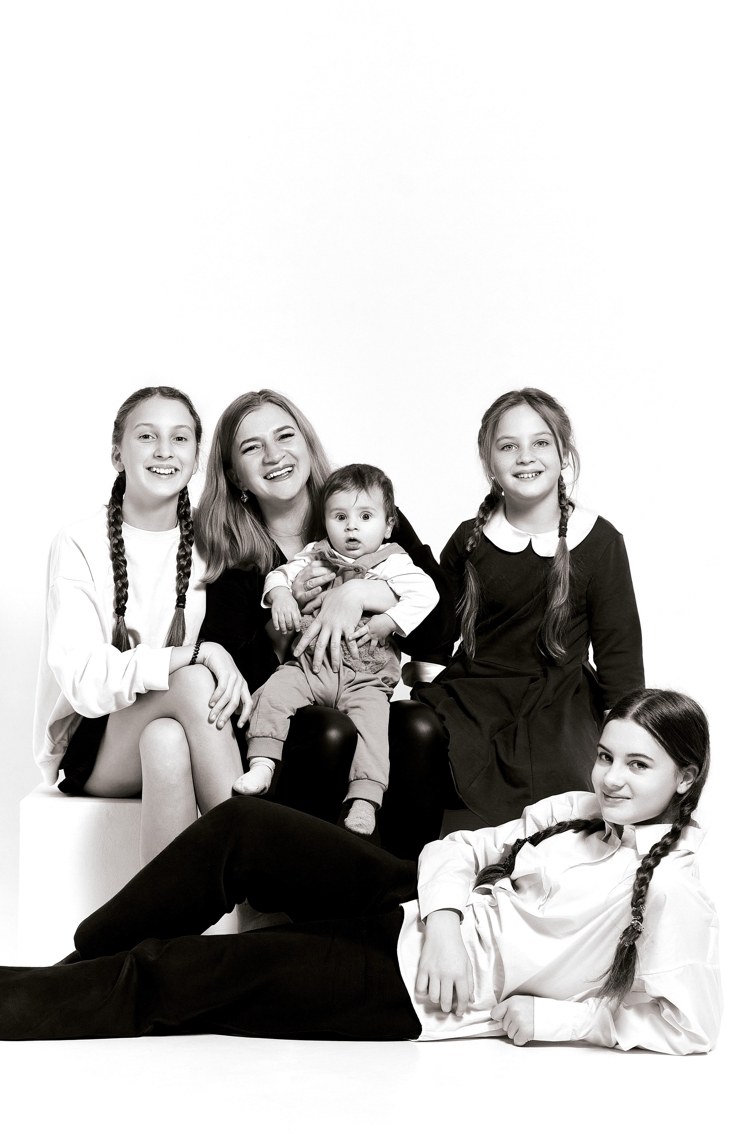 Счастливые семейные фотосессии