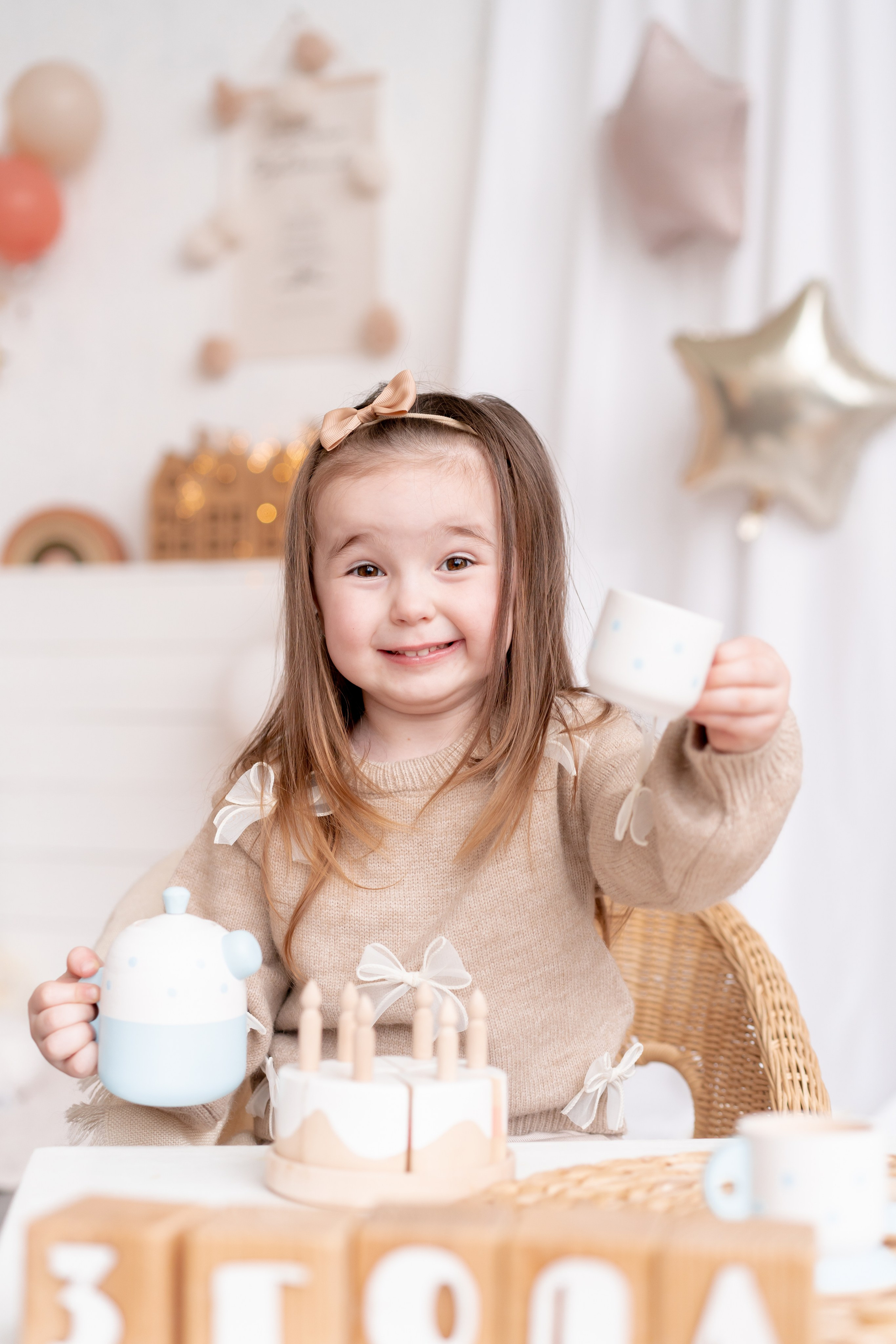 Кристиночке 3 годика!. Детская, семейная фотостудия в Санкт-Петербурге