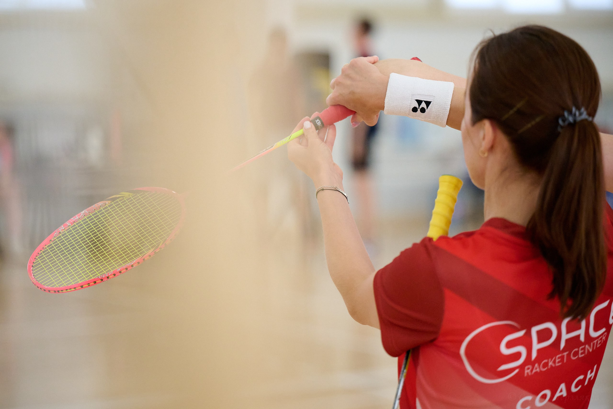 Бадминтон. Мастер-класс Любови Сухановой. Ижевск. 20.07.2024. Спортивный репортажный фотограф в Ижевске Сергей Мерзляков