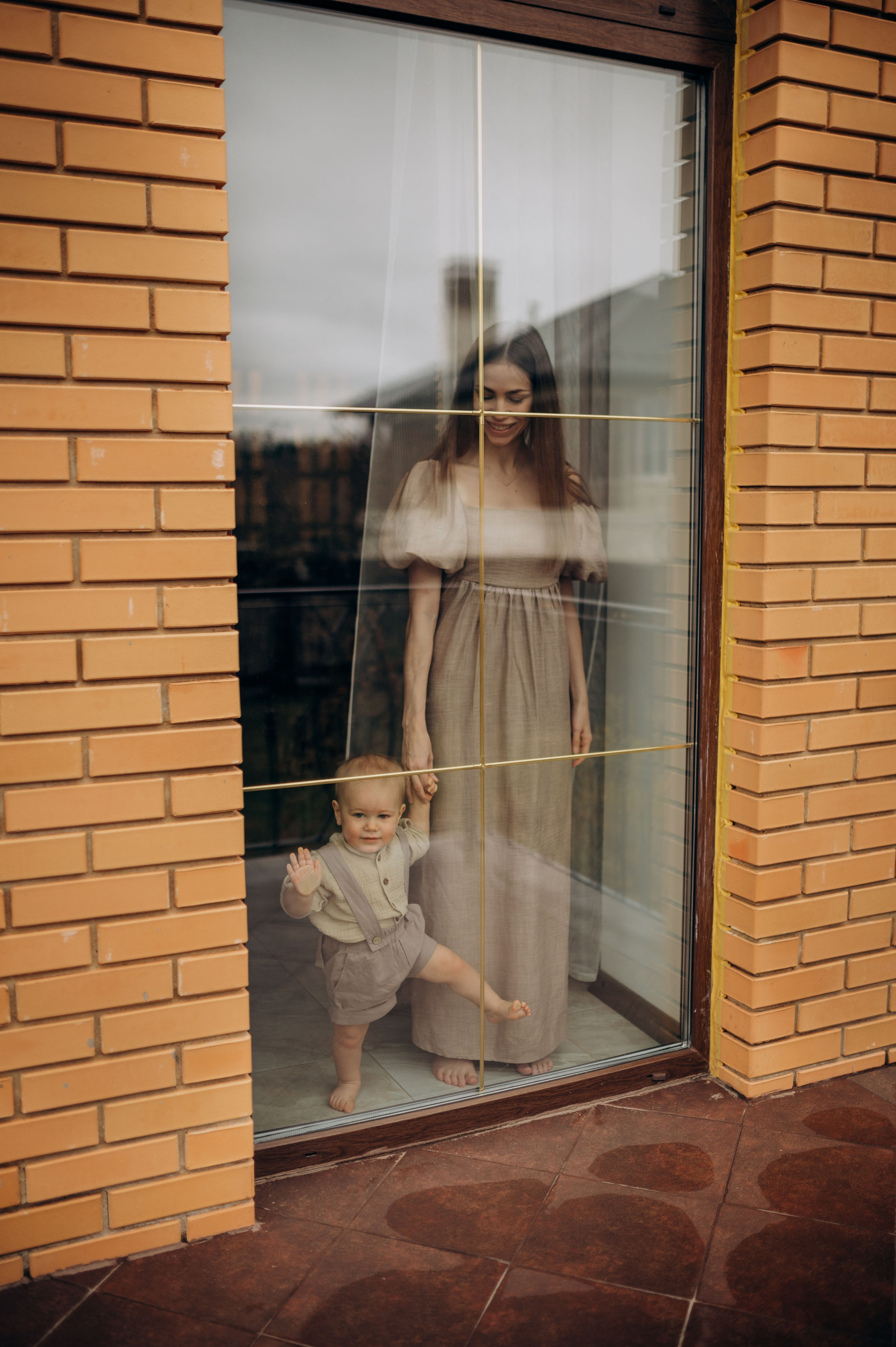 Домашняя фотосессия на годик. Семейный фотограф в Домодедово и Москве Елена Пичугина