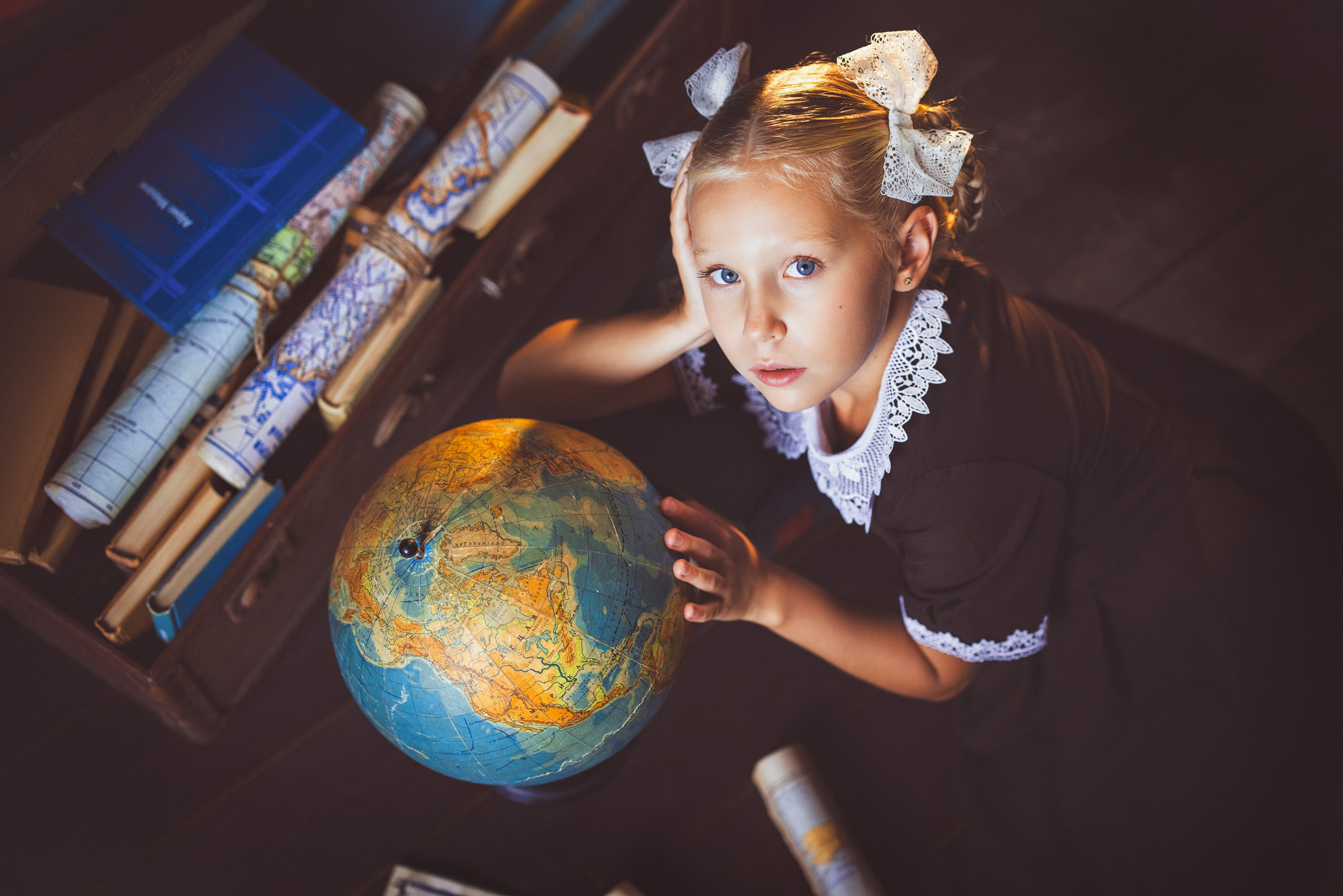 Школьная фотосессия, город Краснодар. Семейный и детский фотограф в Краснодаре Анна Трашкова