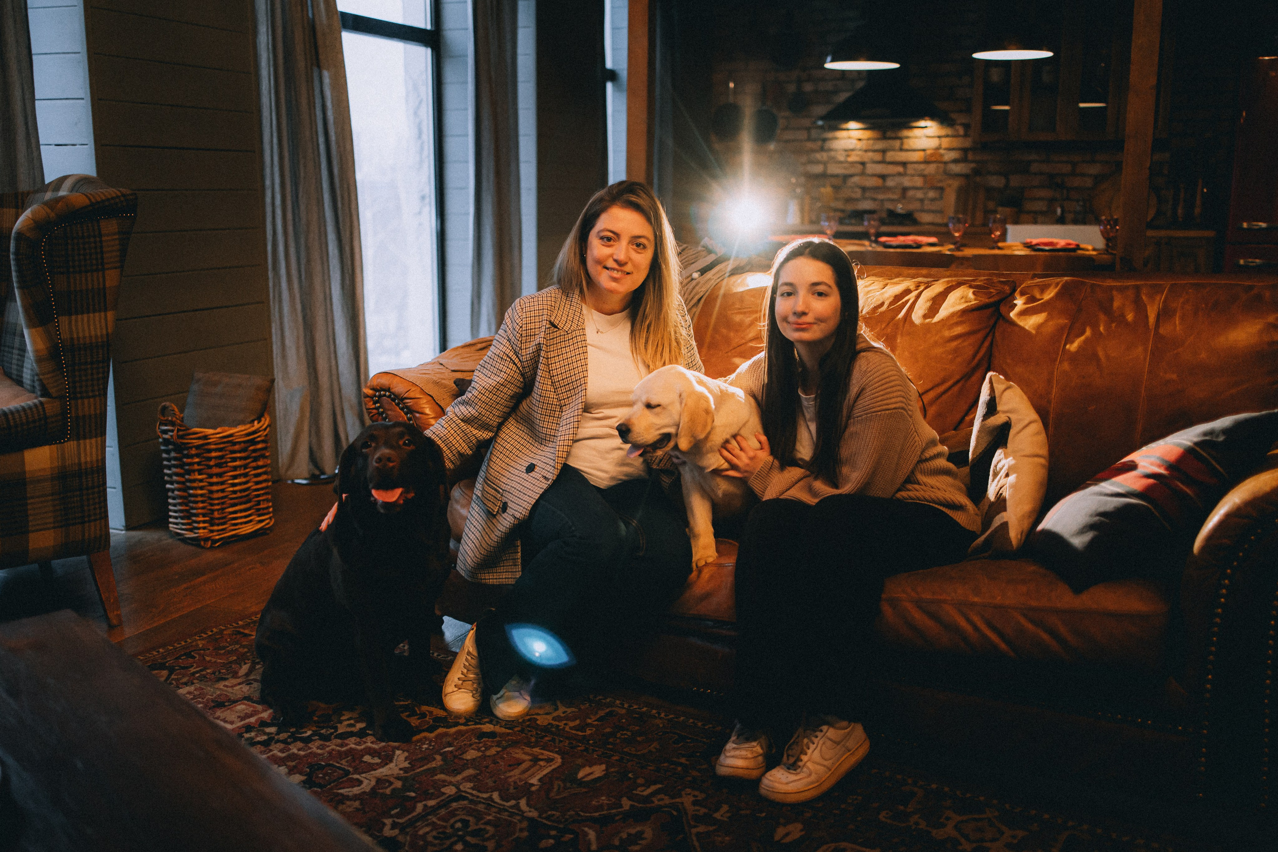 Ума, Берта и их семья