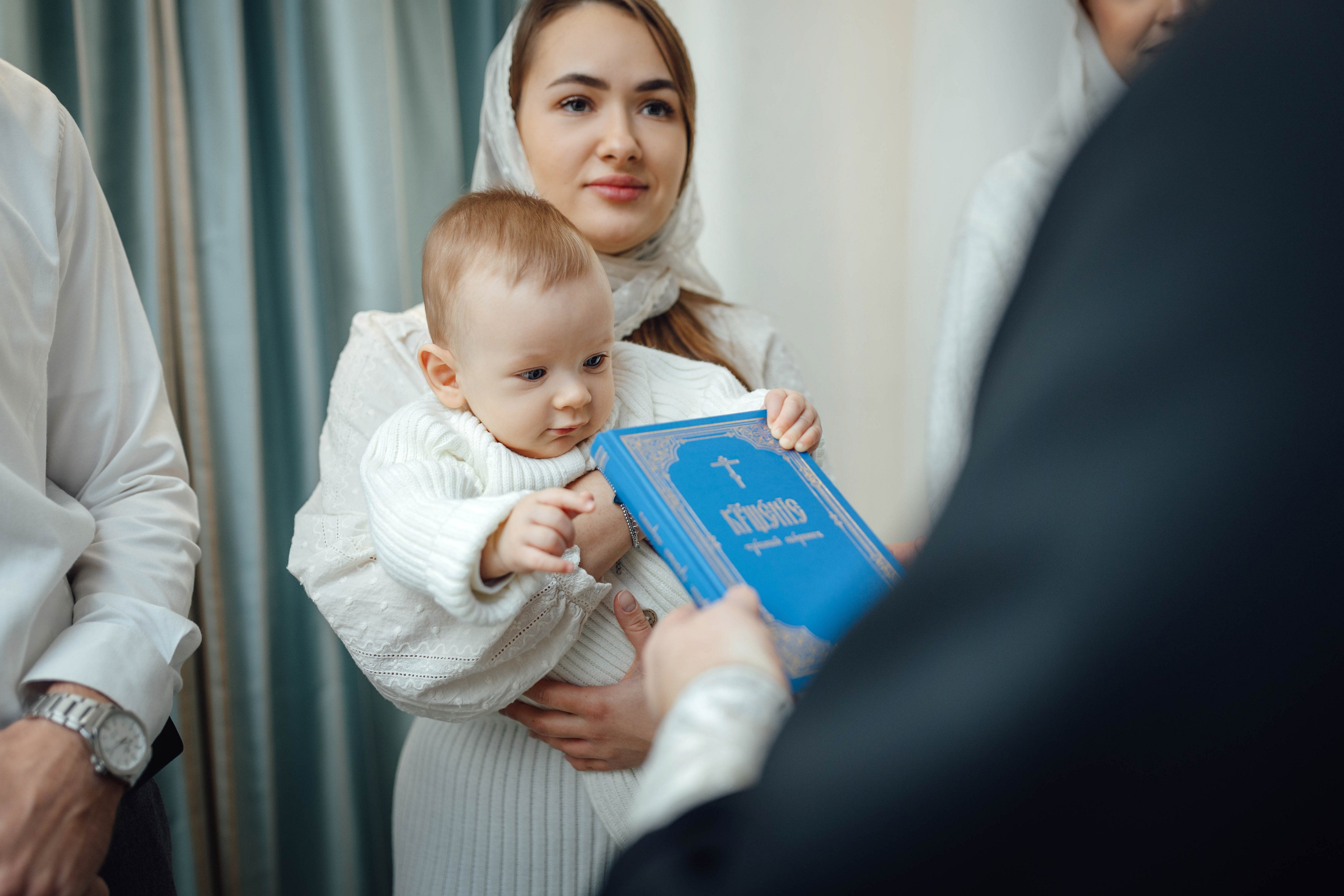 Крещение Демида, храм Святой Троицы, декабрь 2025