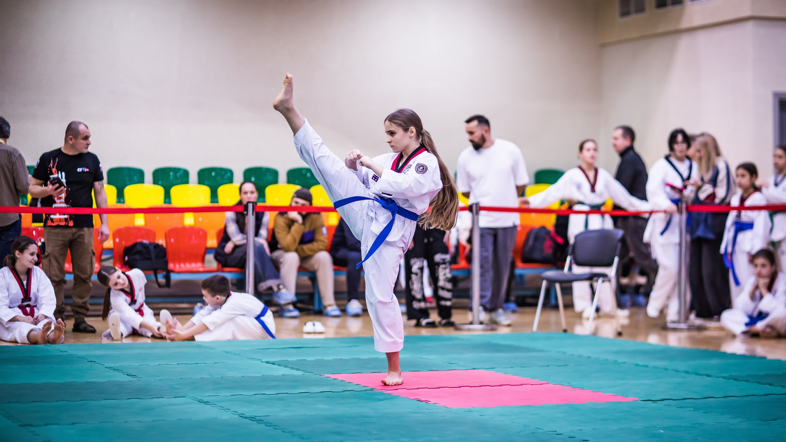 Турнир Федерации детского тхэквондо России по дисциплине ПХУМСЭ. Спортивный фотограф Максим Серегин
