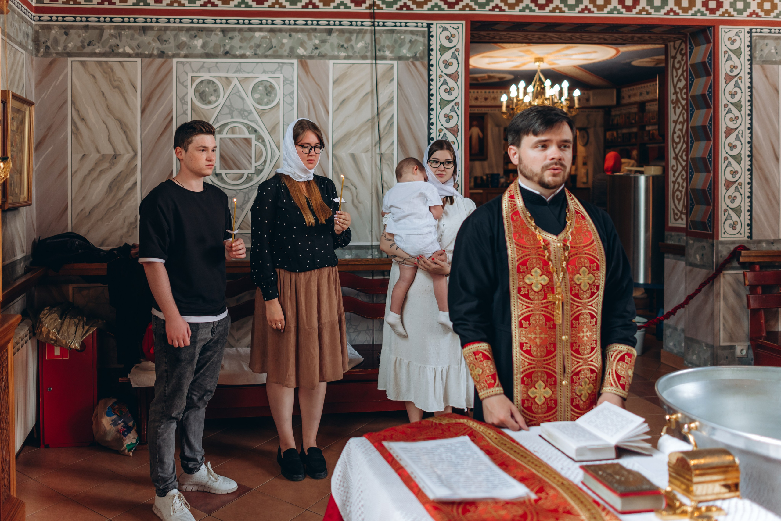 Крещение. Фотограф Кирилл Друлин