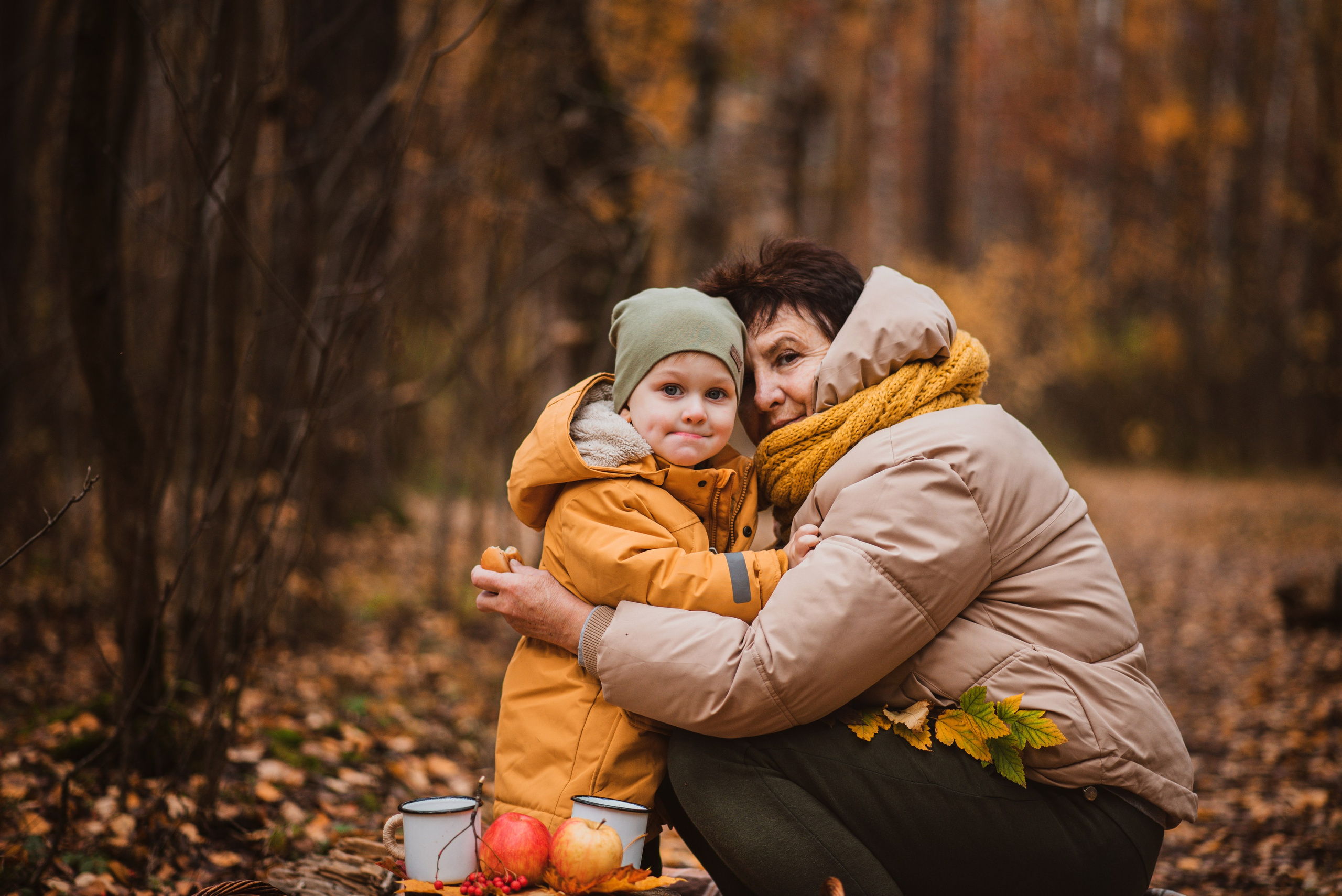 Один день Дани и бабушки Наташи. Семейный и детский фотограф в Санкт-Петербурге Светлана Юрьева
