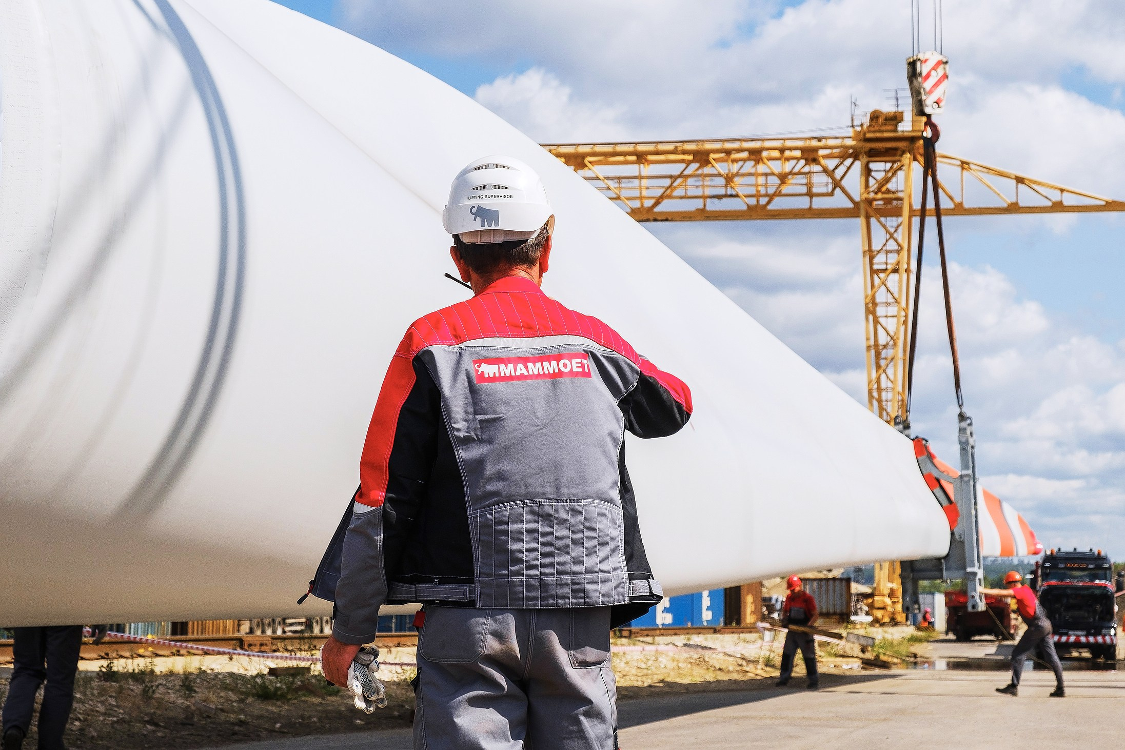 MAMMOET транспортировка ветрогенераторов VESTAS в Казахстан. Фотограф на мероприятие, свадьбу в Тольятти, Самара | Демотченко Андрей