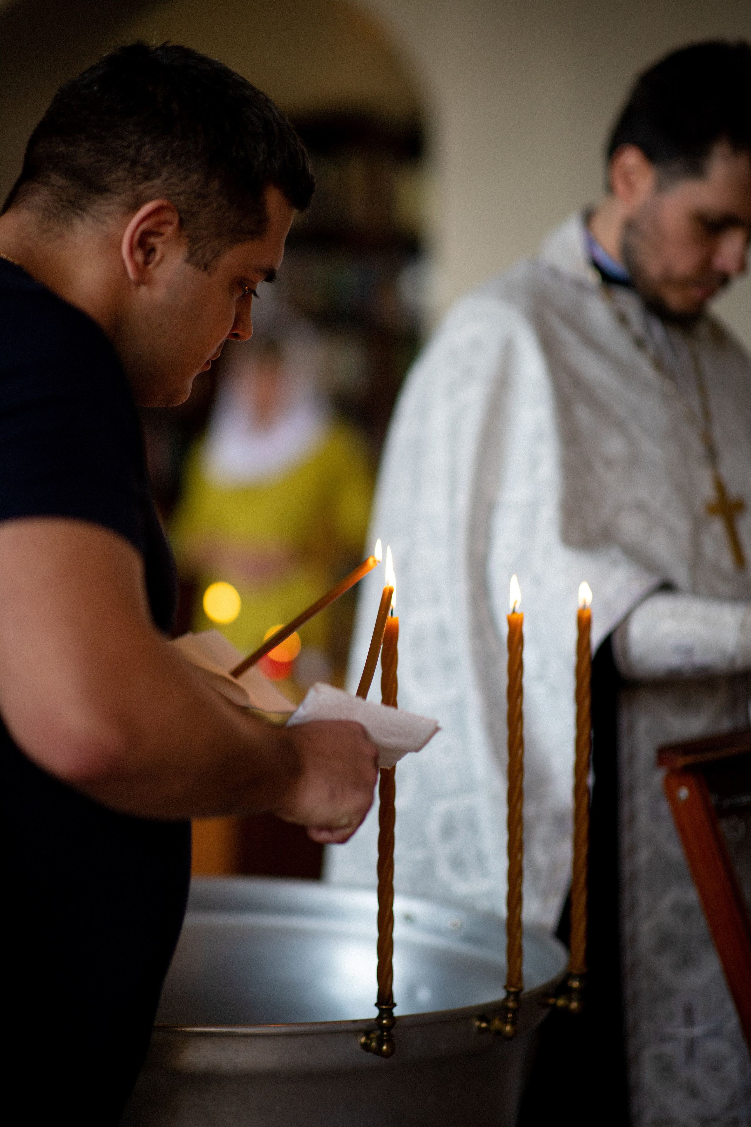 Крещение Марии. Фотограф на крещение в Рязани. Семейный фотограф