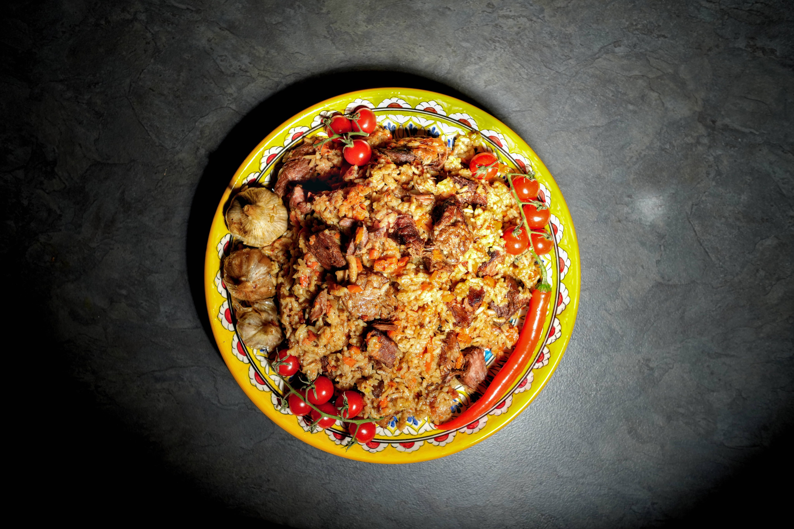 Плов с говядиной