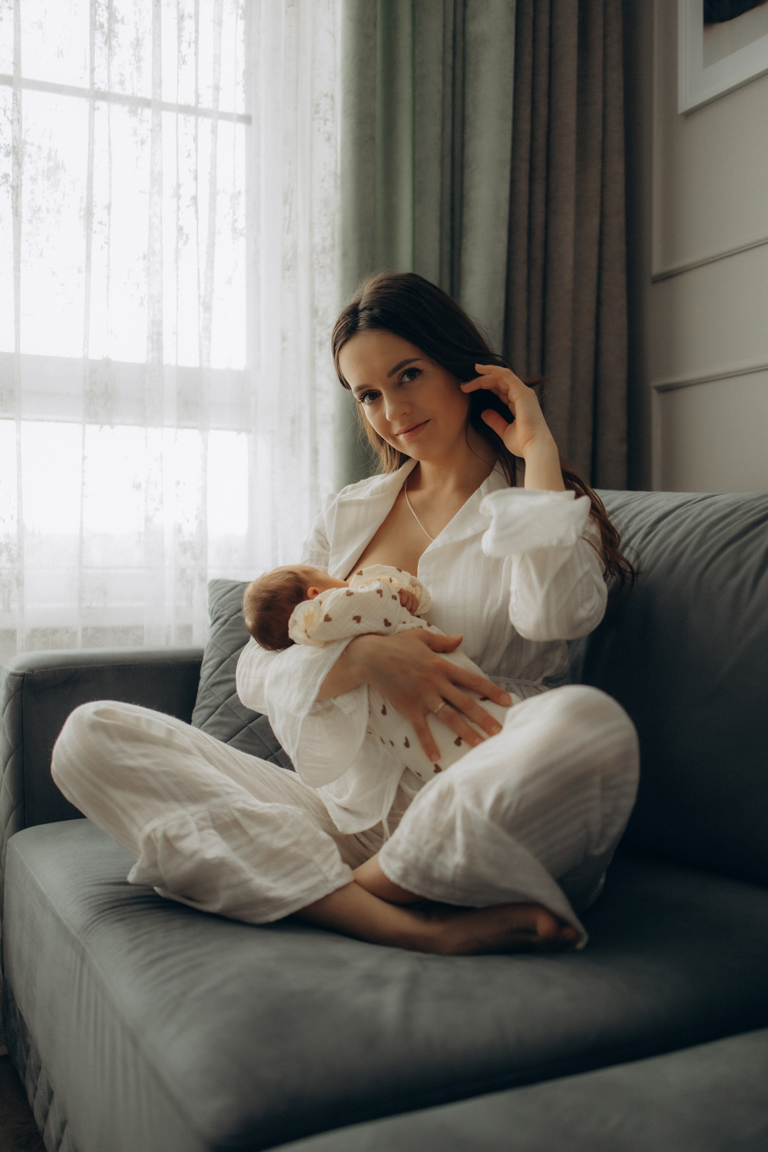 Маленькая кроха Есения. Семейный фотограф в Москве Анастасия Шалда