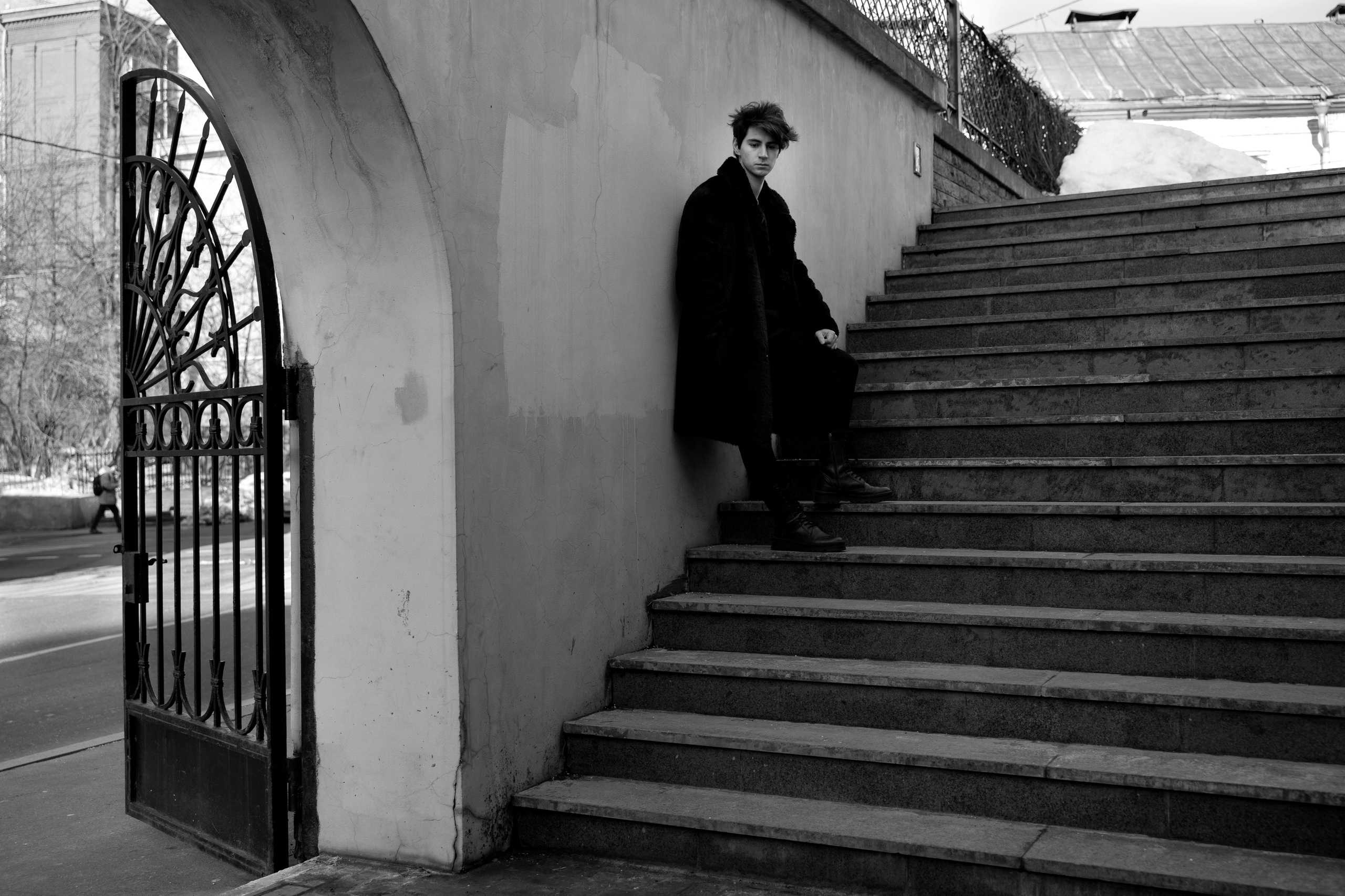 Иван.Фотопрогулка в ЧБ. Фотограф Линина Анна