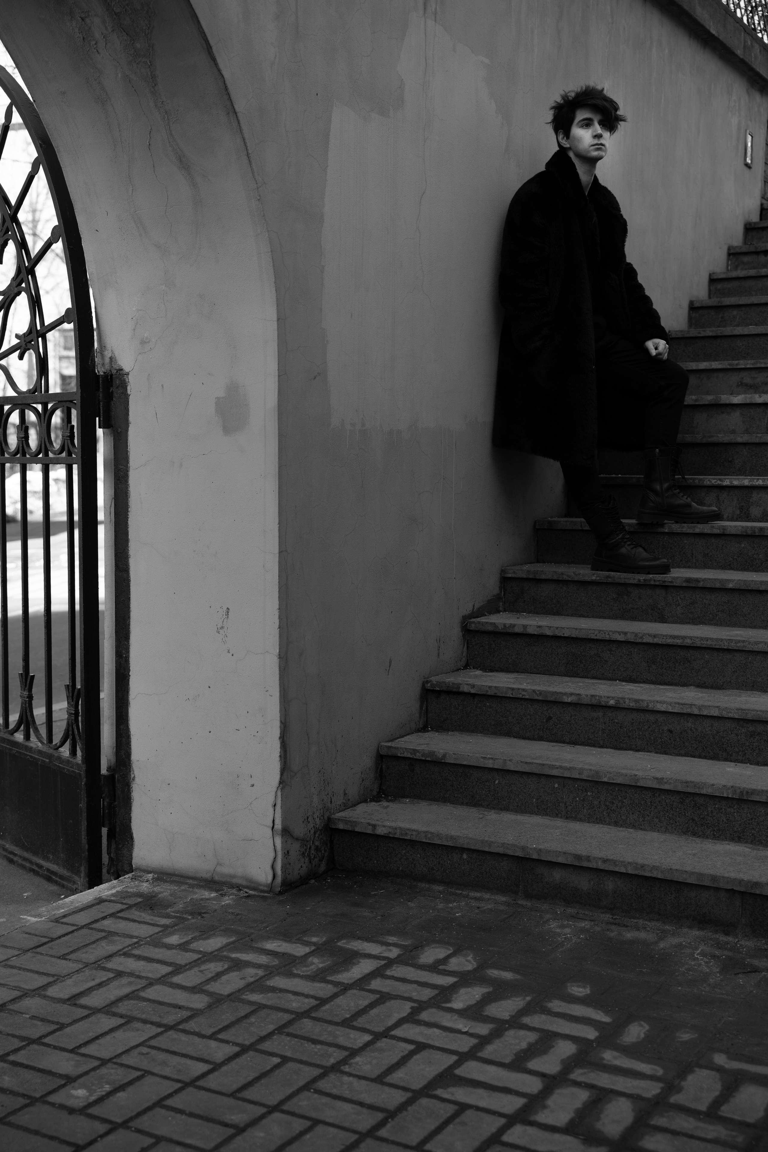 Иван.Фотопрогулка в ЧБ. Фотограф Линина Анна