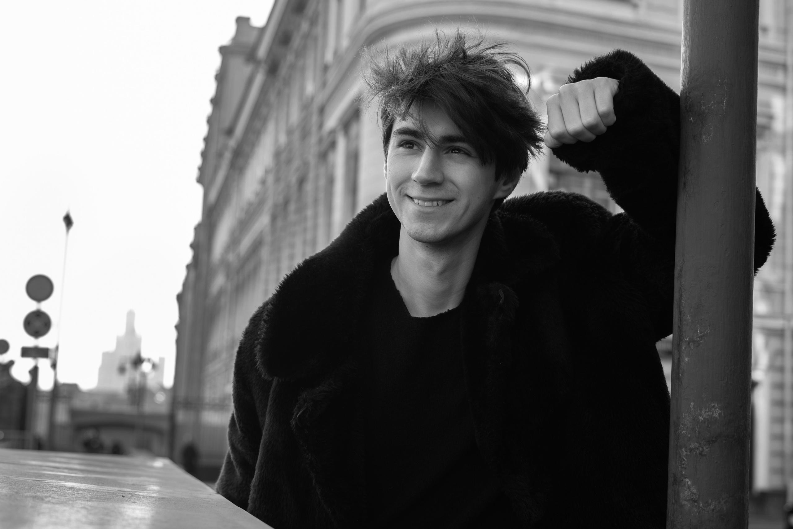 Иван.Фотопрогулка в ЧБ. Фотограф Линина Анна