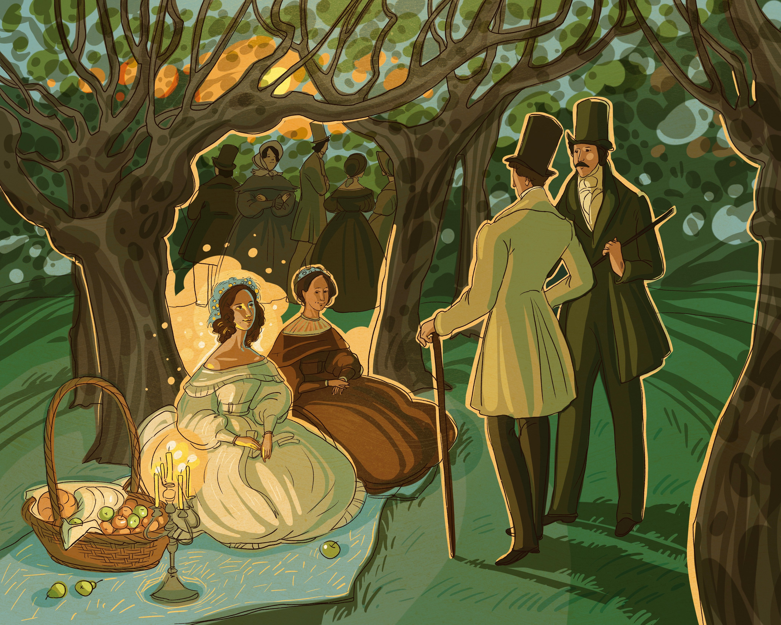 Мендельсон. Художник Анна Хопта