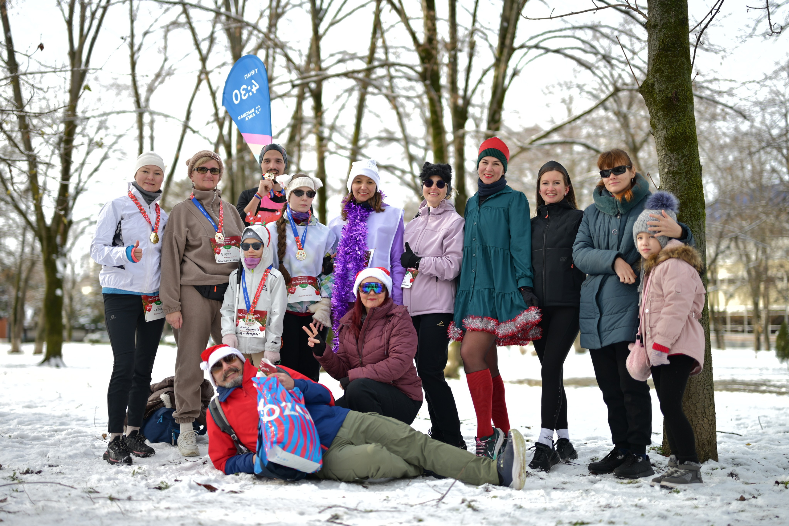 Новогодний забег 01/01/2026. Фотограф в Краснодаре Алена Горбунова