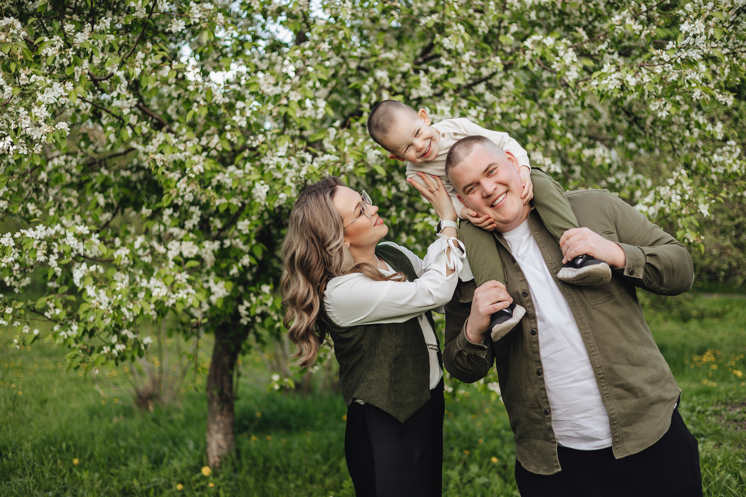 Аня + Вова + Саша. Цветение. Свадебный и семейный фотограф Пушкин Царское Село СПБ Питер Санкт-Петербург и Рязань Ольга Козлова