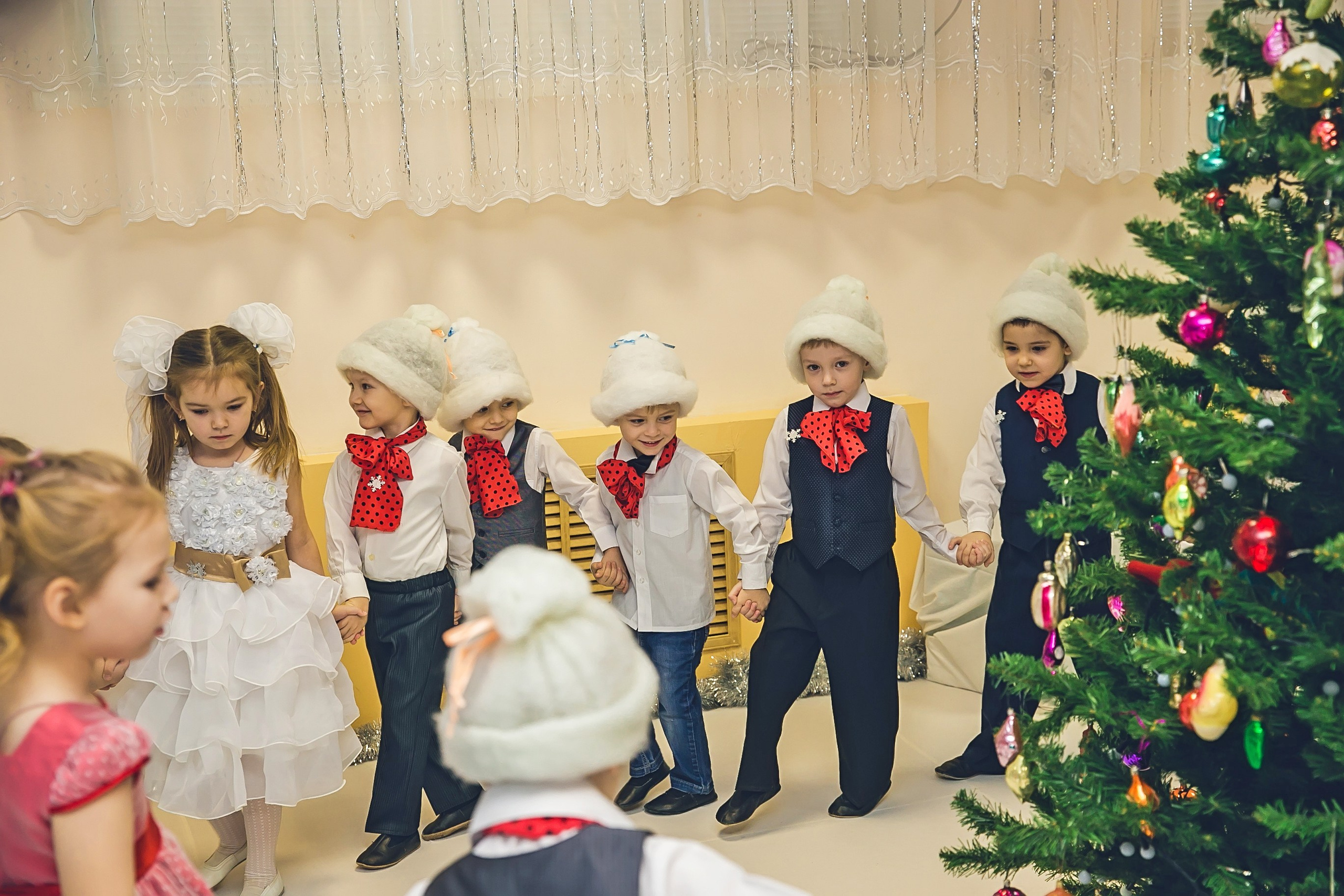 Новый год в саду. Семейный и детский фотограф в Нижнем Новгороде
