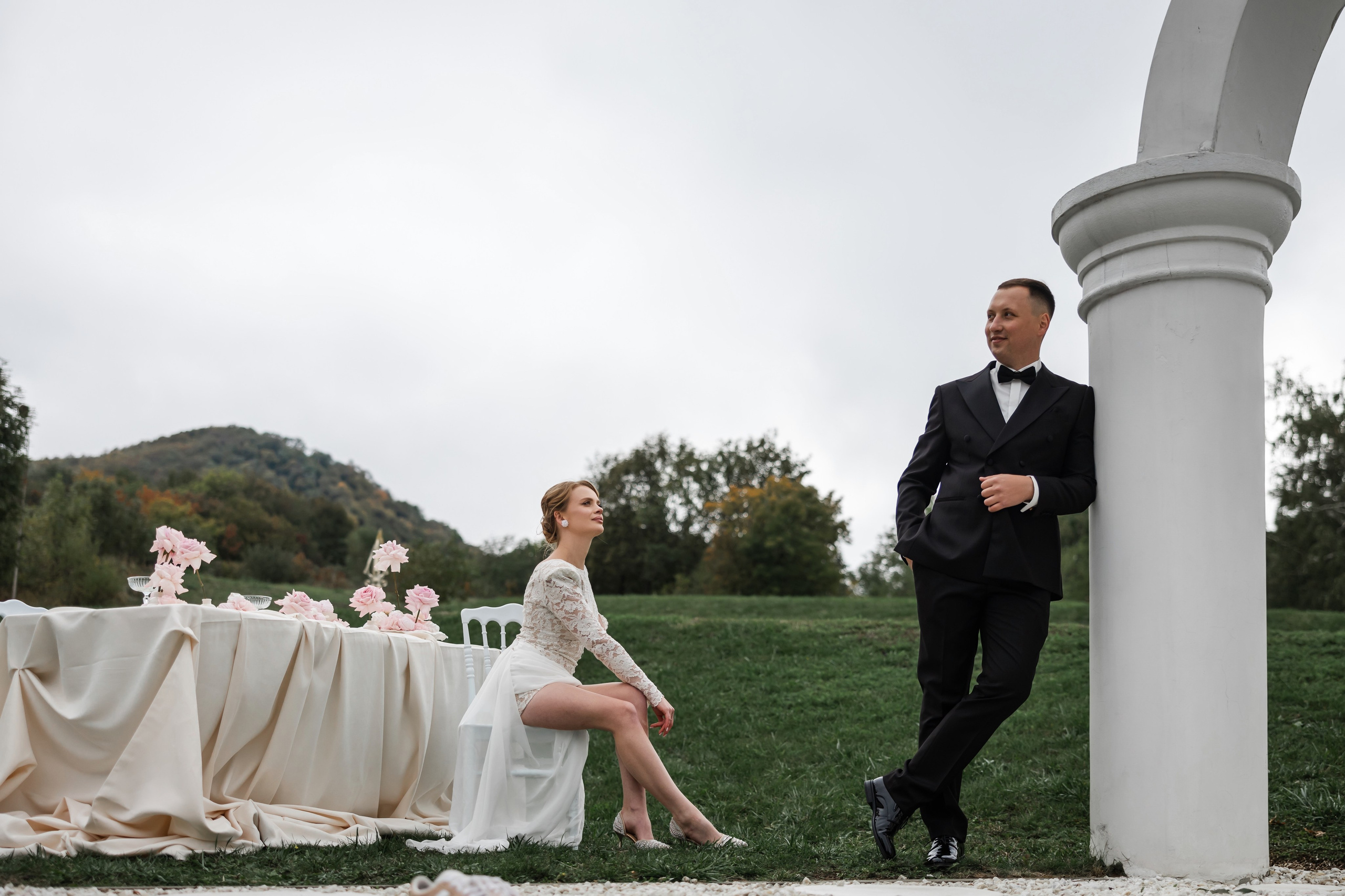 Утро молодоженов должно быть только таким. Сочетания природы Кавказа, стильного декора и эмоций двух влюбленных. Организация мероприятий ЮФО