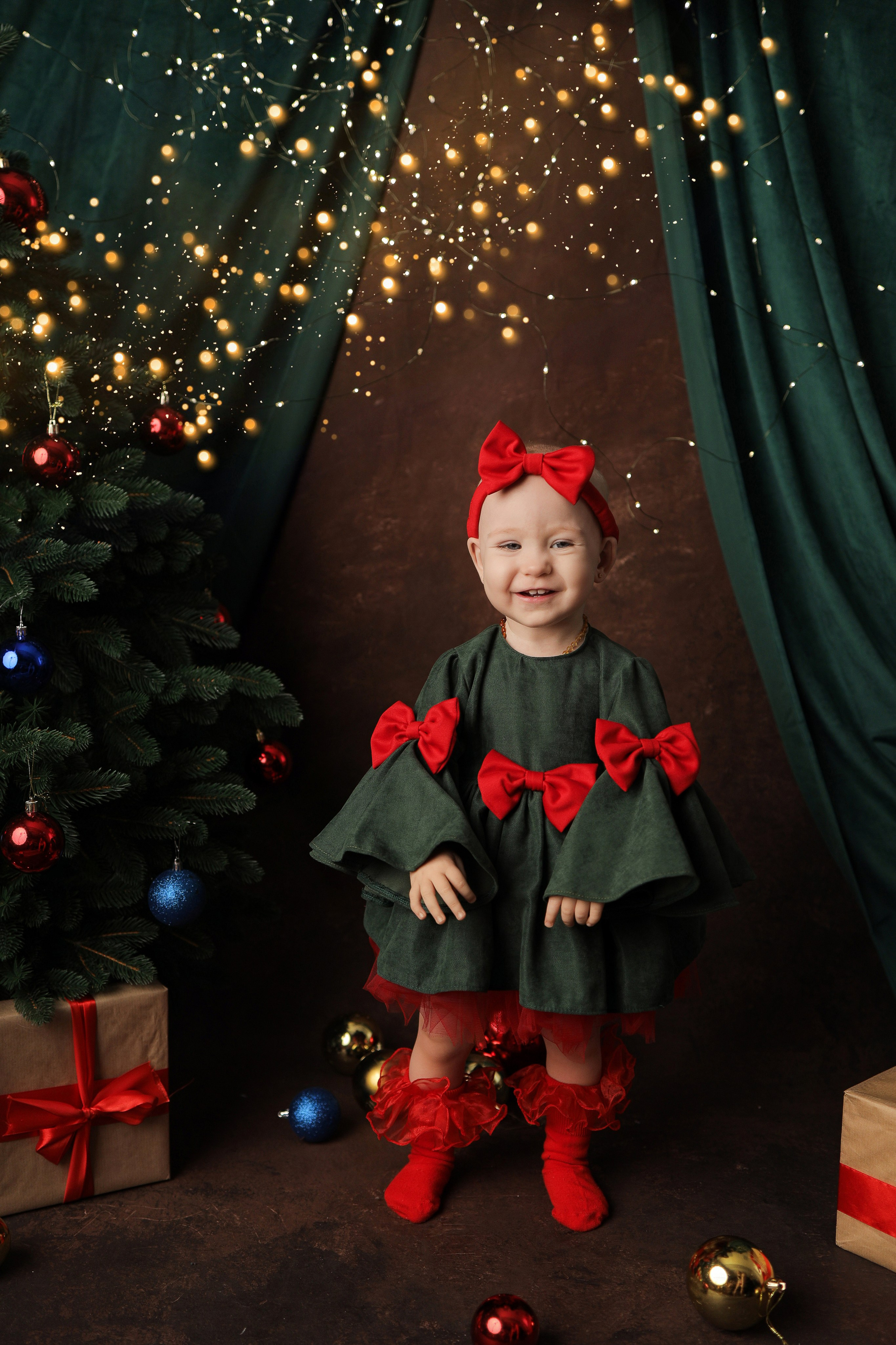 Милена, 1 годик. Фотограф новорожденных в Новокузнецке Анна Горошникова