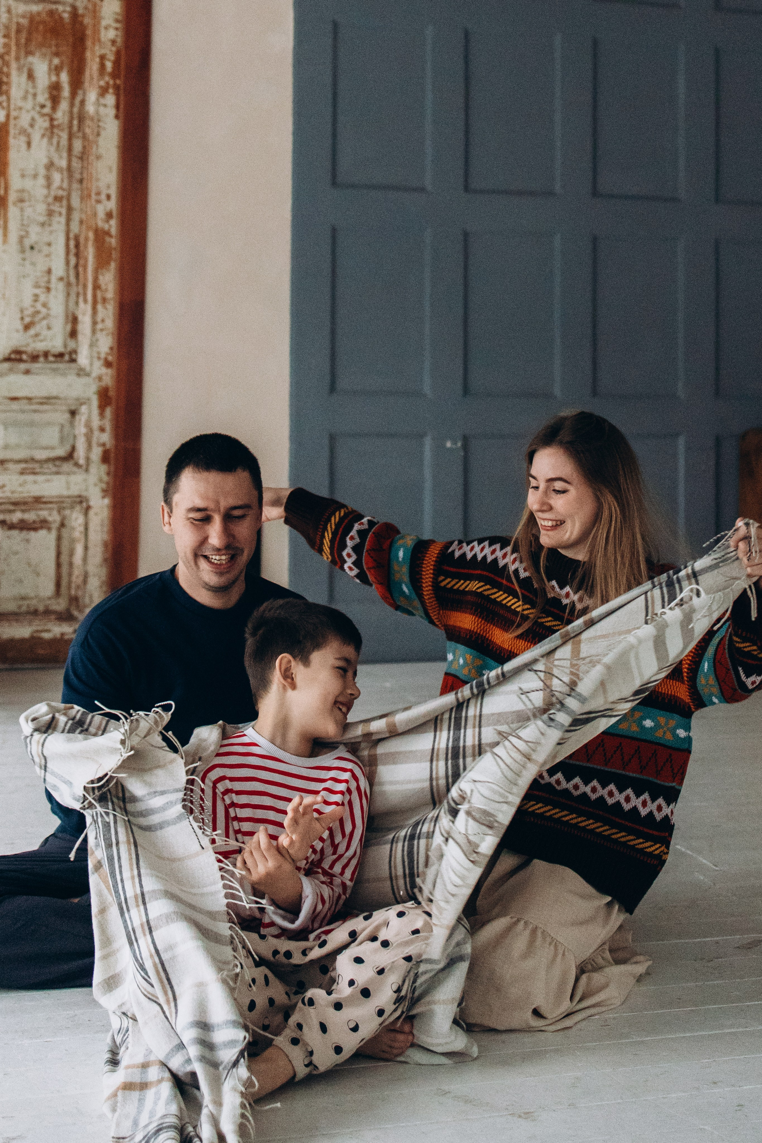 Оля, Андрей, Даня и Паша. Семейный фотограф в Москве Марина Петра