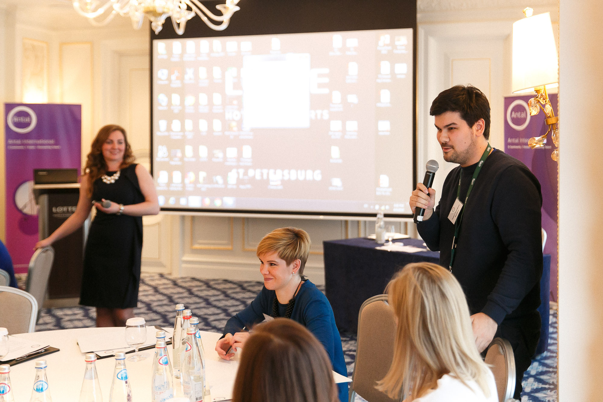 Бизнес-завтрак в «Lotte». Рабочая сторона — бизнес портрет и репортаж в Санкт-Петербурге