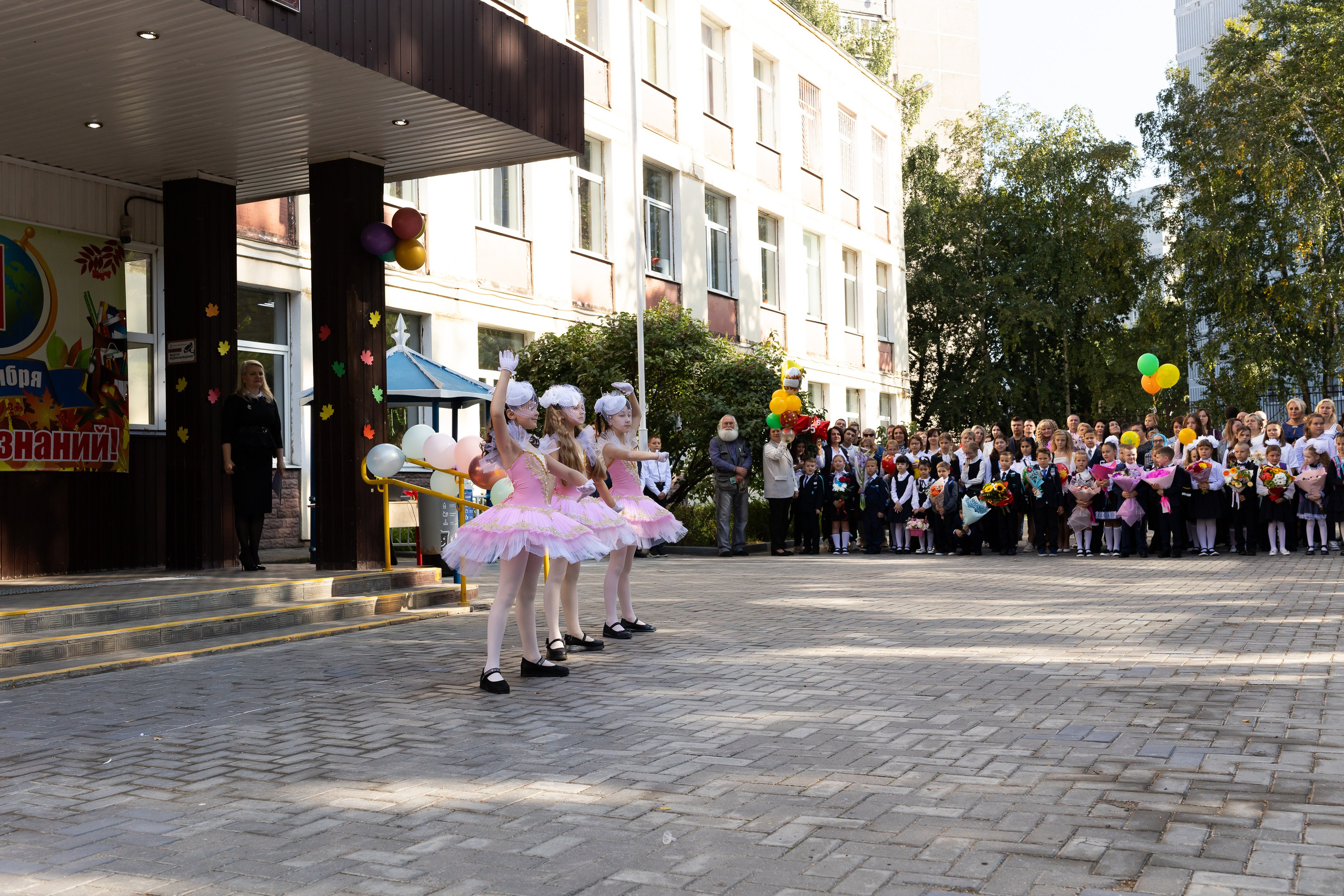 Линейка 1 сентября. Профессиональный Фотограф в Москве Андрей Славнов