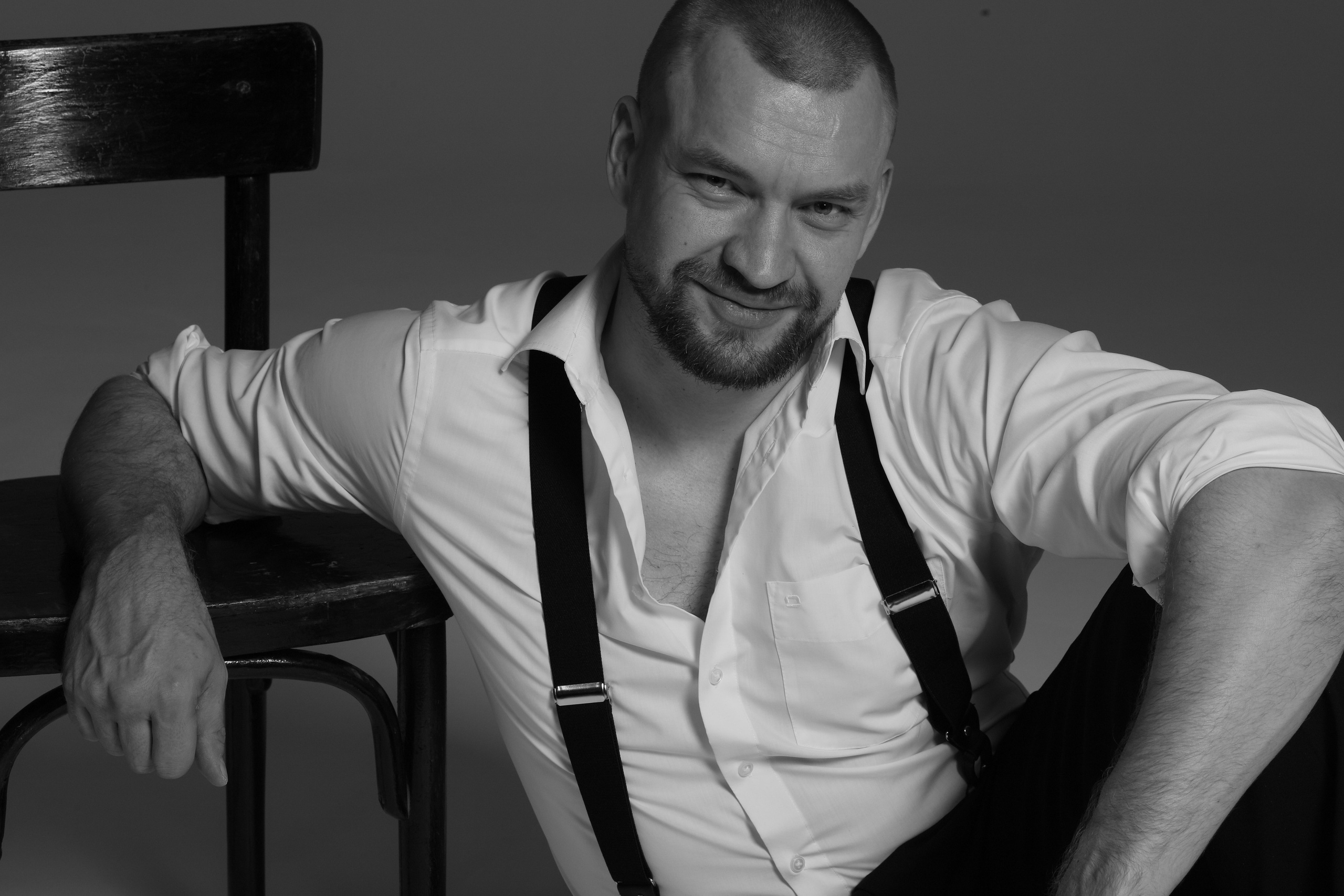 Мужской портрет в студии