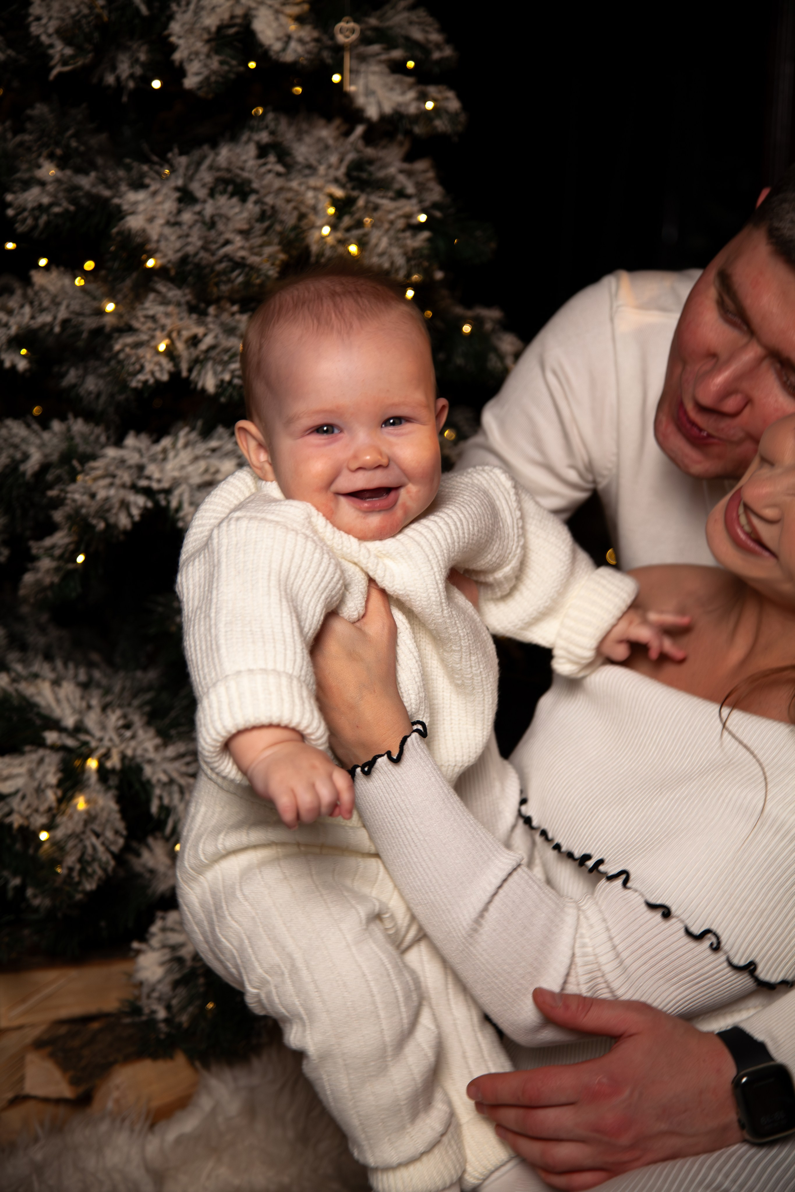 Семейная новогодняя фотосессия. Семейный и детский фотограф Ксения Батищева