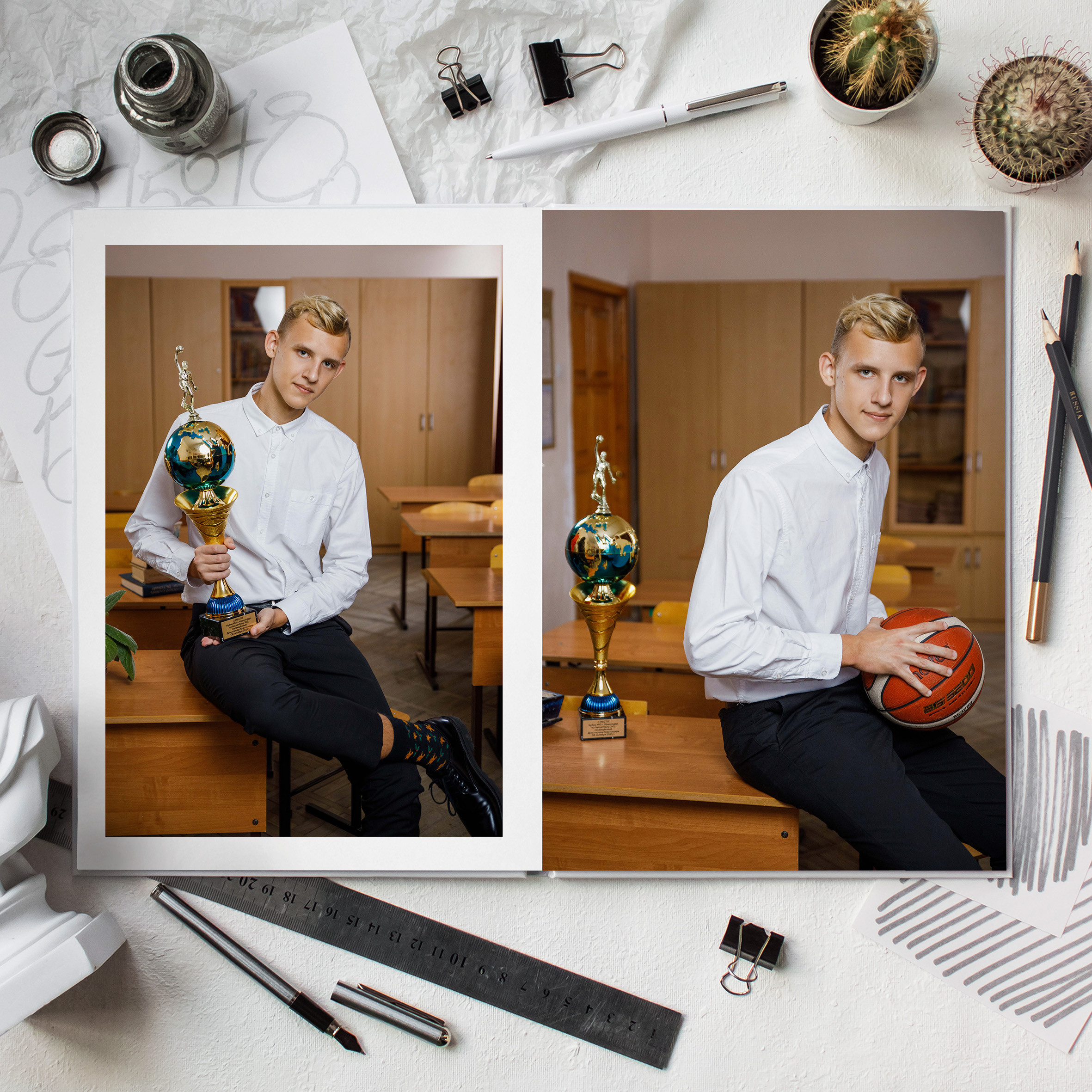 Выпускные альбомы. Фотограф Андрей Баксов