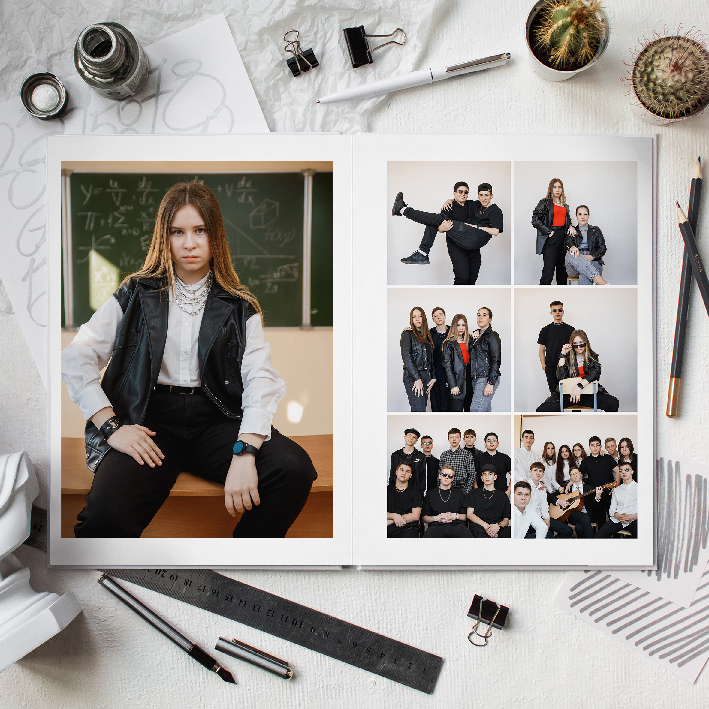 Выпускные альбомы. Фотограф Андрей Баксов